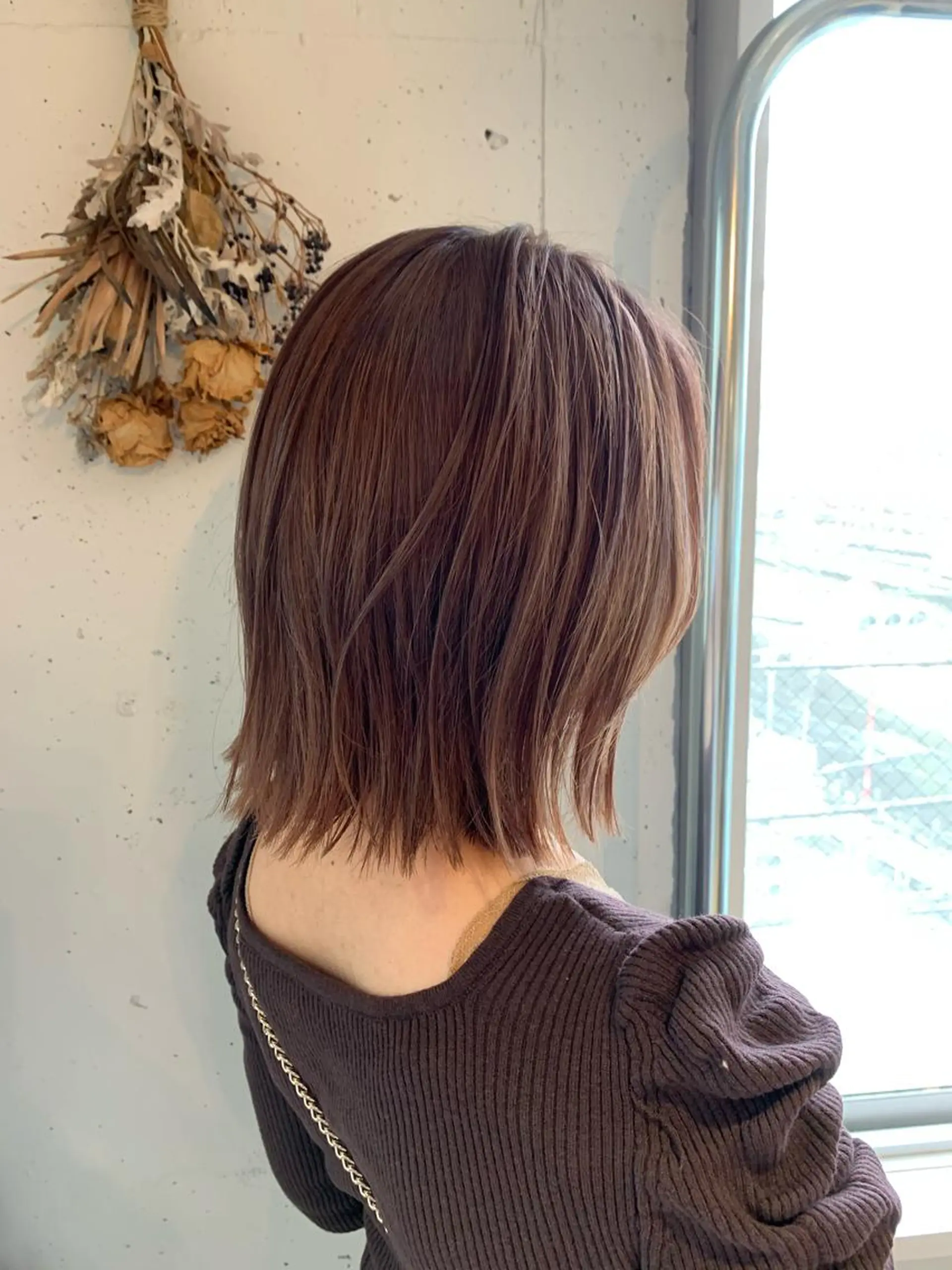 ミディアム カラー ヘアカラー トリートメント 髪質改善period.所属・いしかわまい🎀 髪質改善特価サロンのヘアスタイル