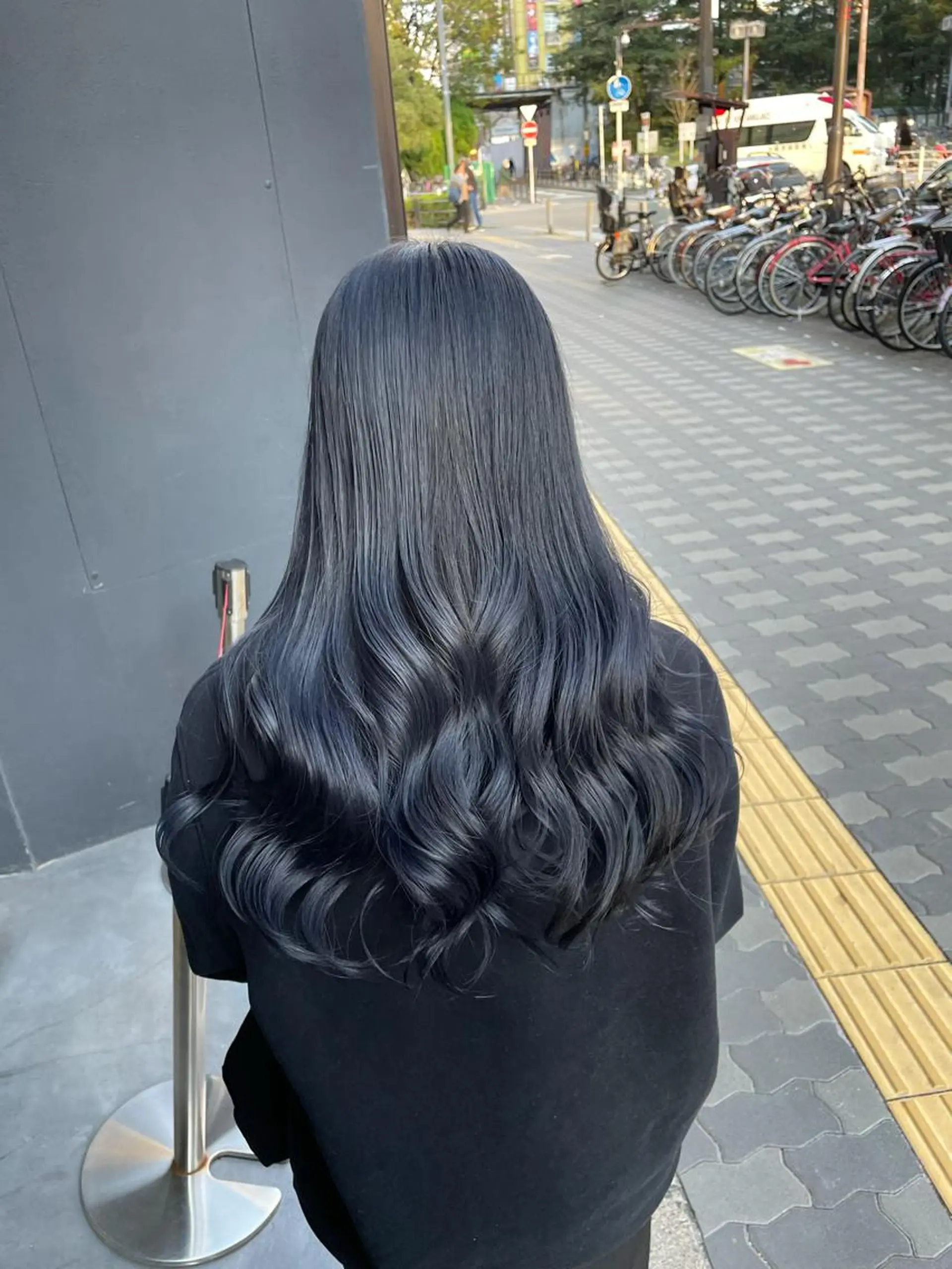 ロング カラー yohaku misakiのヘアスタイル