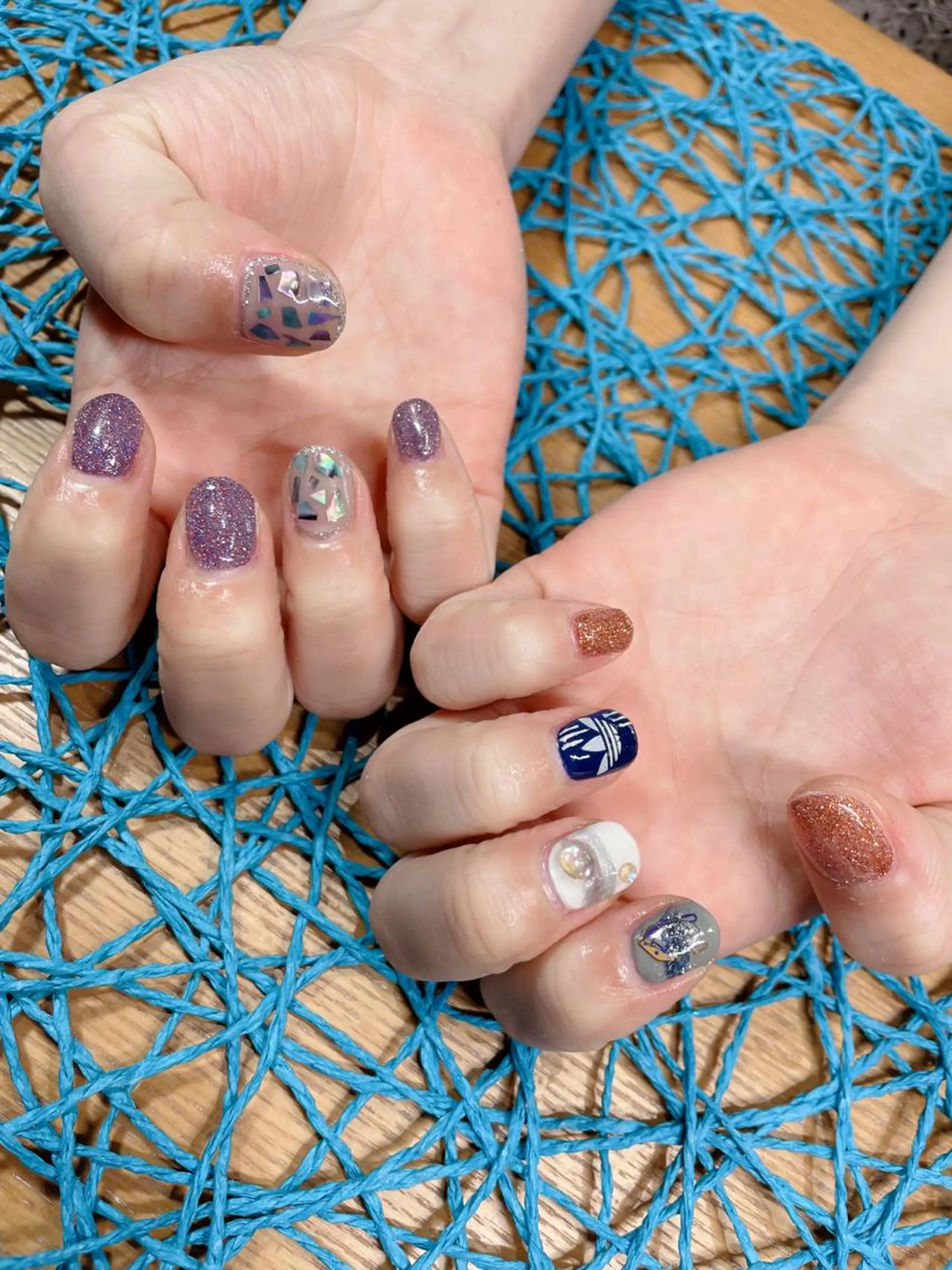 ネイル iiloo aromaworksのネイルデザイン