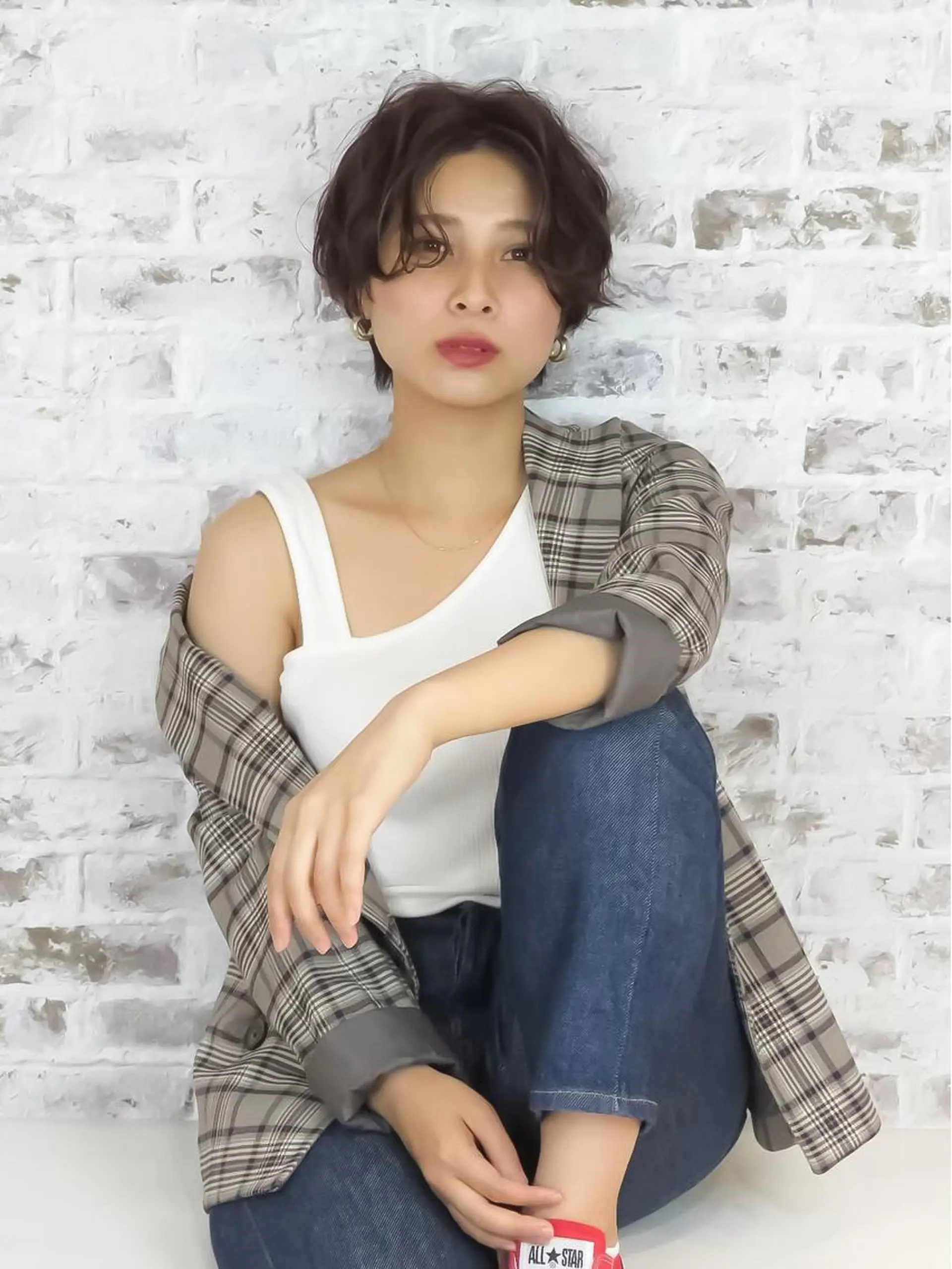 ショート カット ヤマモト ミナミのヘアスタイル