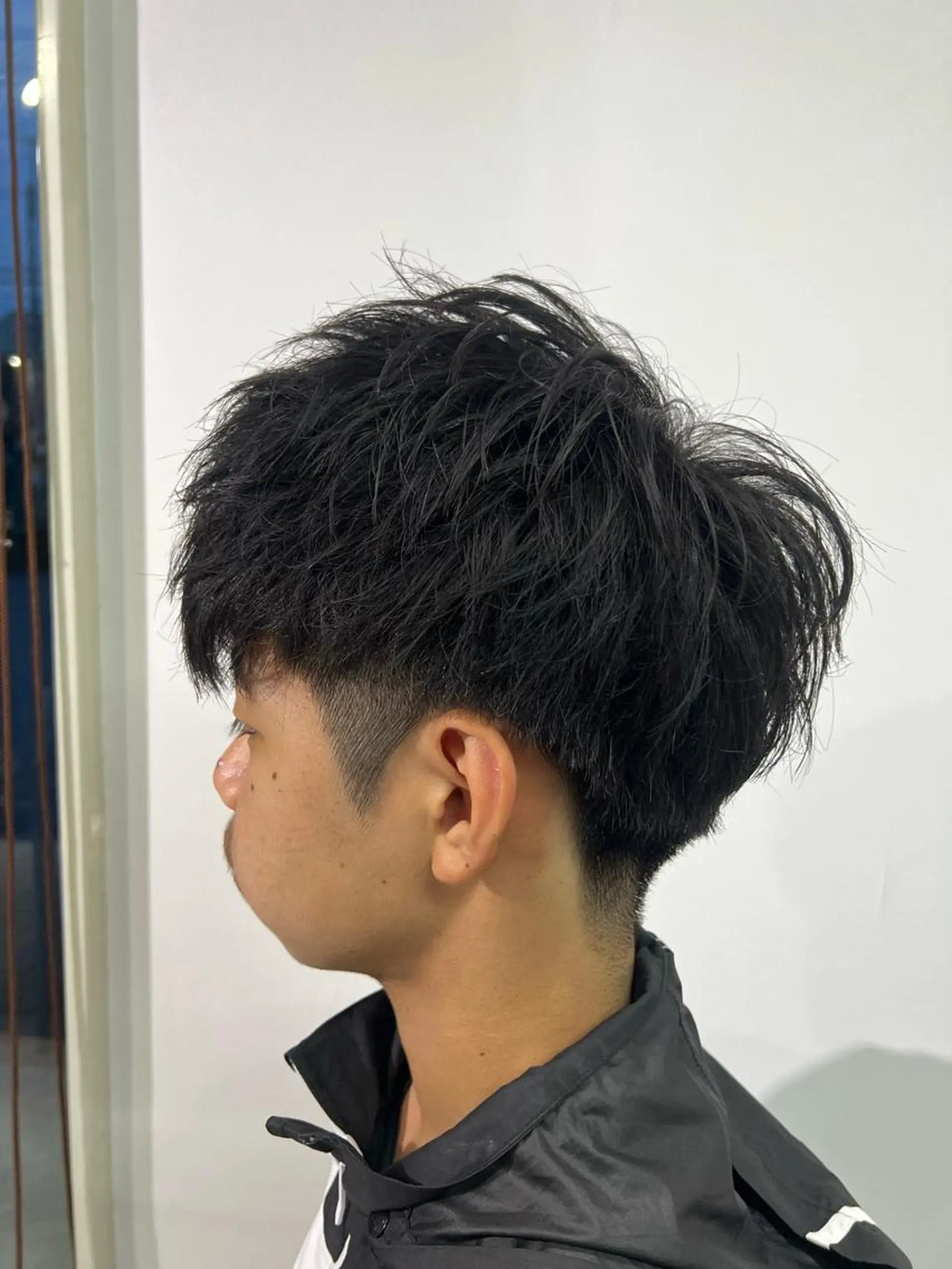 ショート ヘアアレンジ メンズ マッシュ 飛田 楓信のヘアスタイル