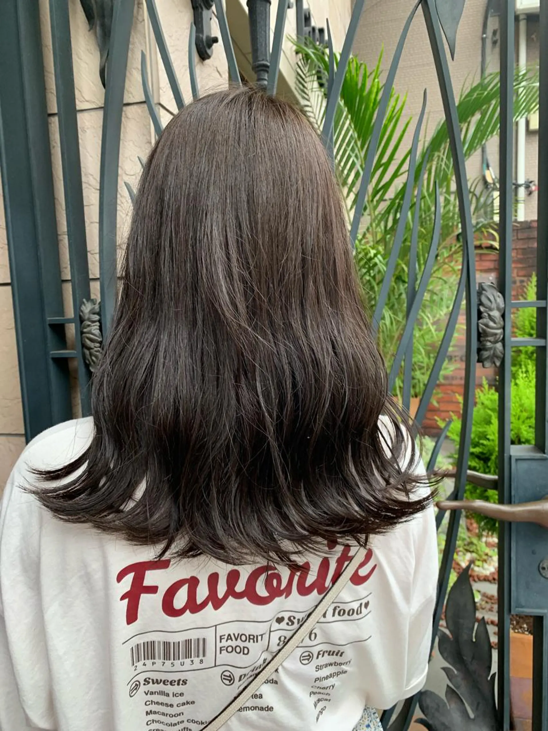 ミディアム アッシュ ヘアカラー トリートメント SHIAN 八王子👼鬼塚さやかのヘアスタイル