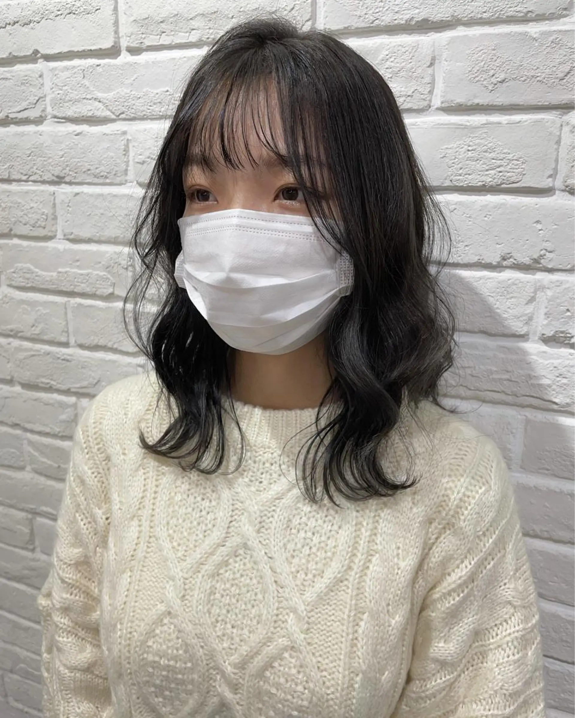 セミロング カラー パーマ ヘアアレンジ メンズ キッズ ネイル マツエク・マツパ belta.🌱 安藝夏花🌻のヘアスタイル