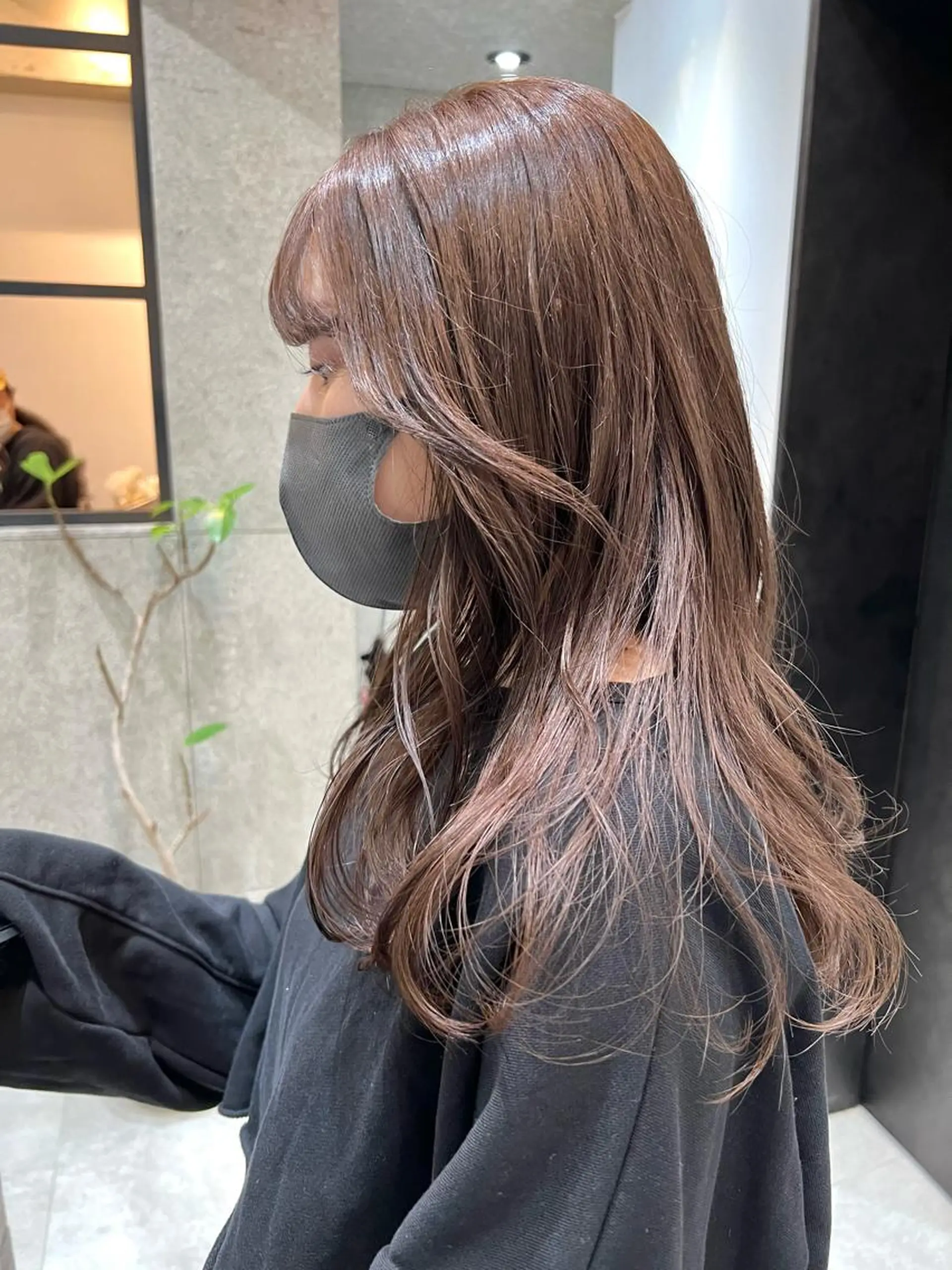 ロング カラー ベージュカラー ヘアカラー トリートメント 🌿ニュアンスヘア 🌿福田沙也加のヘアスタイル