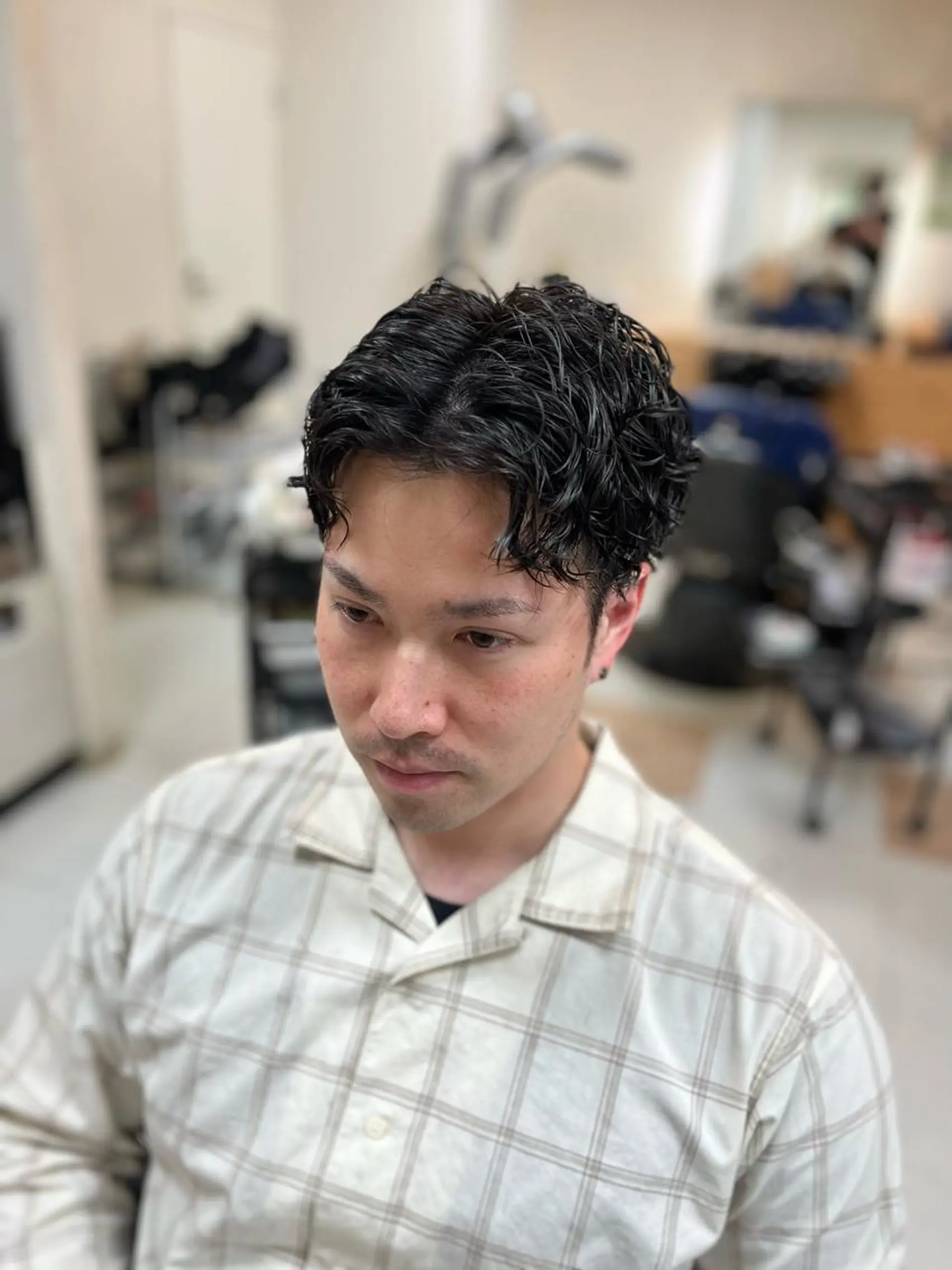 パーマ メンズ メンズパーマ スパイラルパーマ パーマ コアフィールドゥ所属・坂口 大智のヘアスタイル