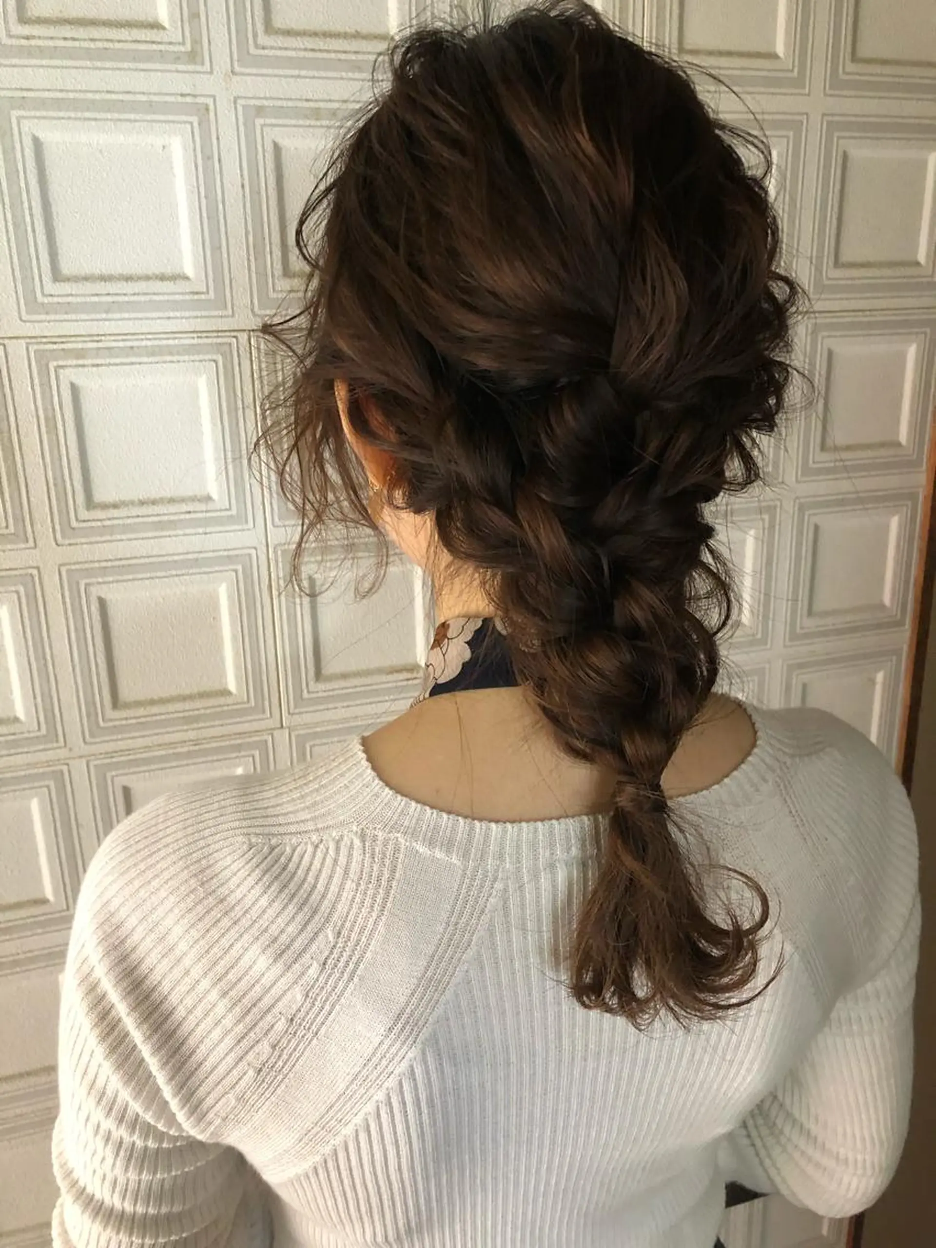 セミロング おくれ毛 カラーパティシエ facce🌼ikoのヘアスタイル