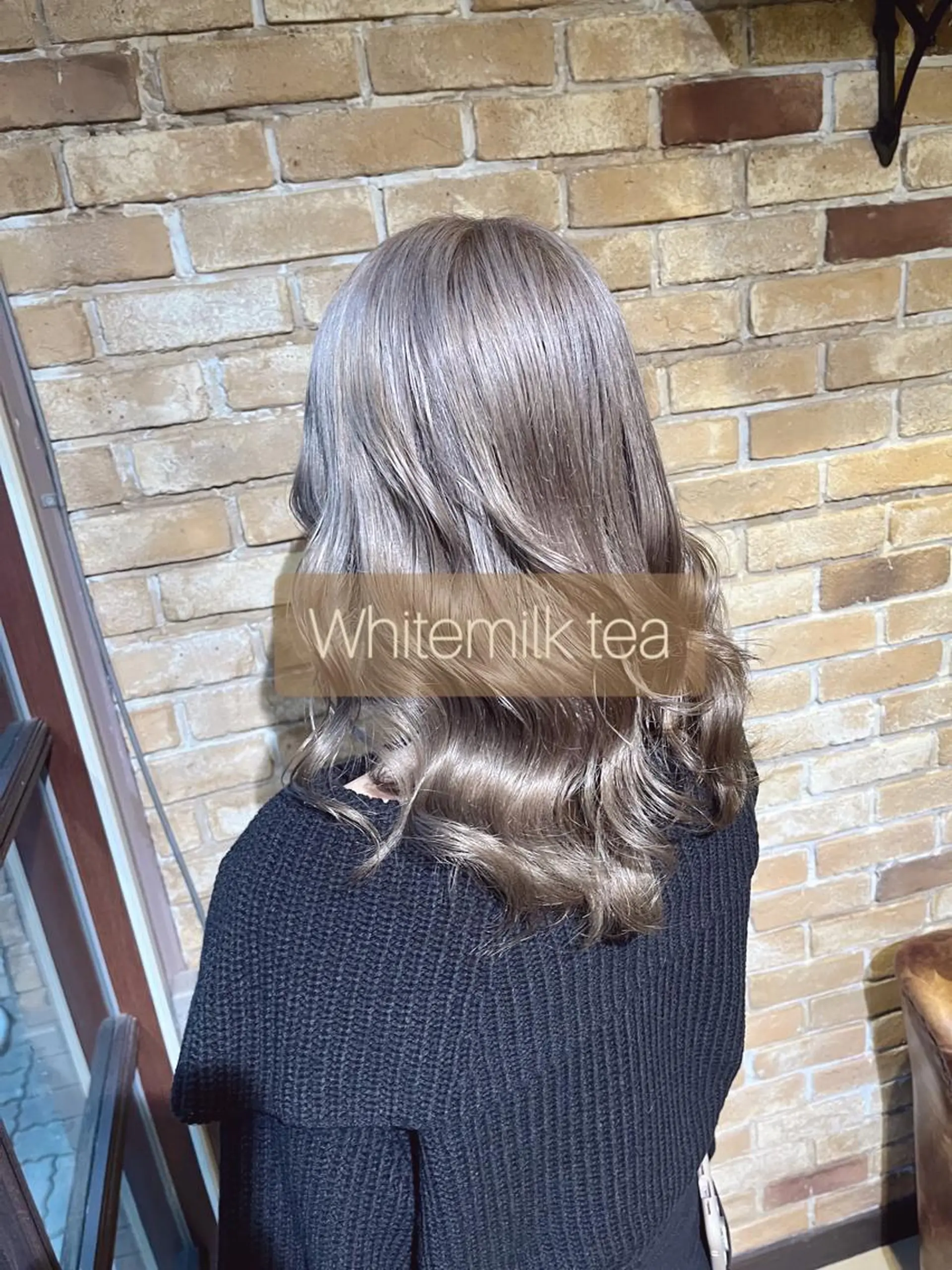 ロング カラー ブリーチ 🧡ミルクティー/ レイヤー🧡ショウナのヘアスタイル