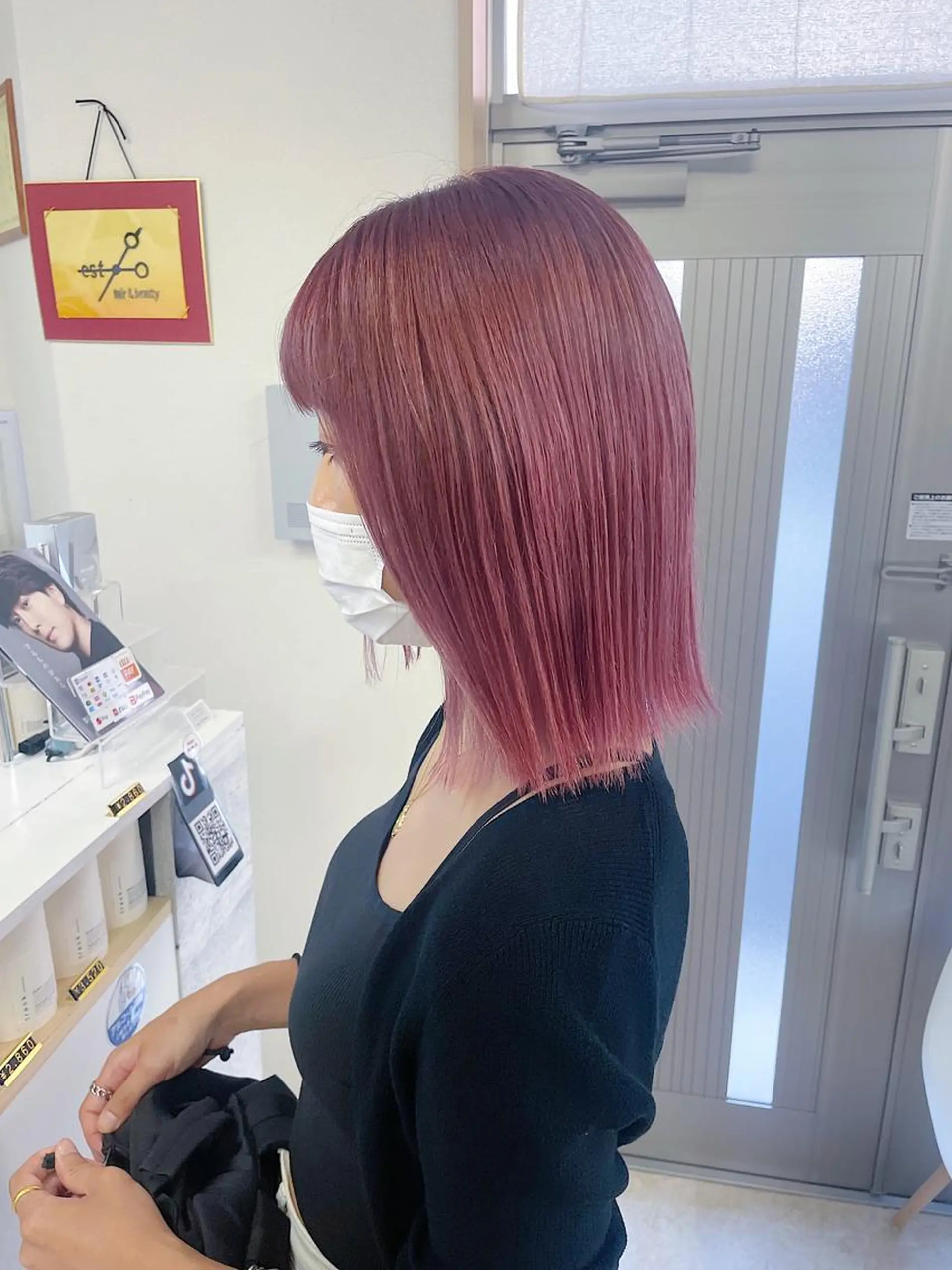 ショート カラー ケアブリーチ /髪質 改善/古橋圭史郎のヘアスタイル