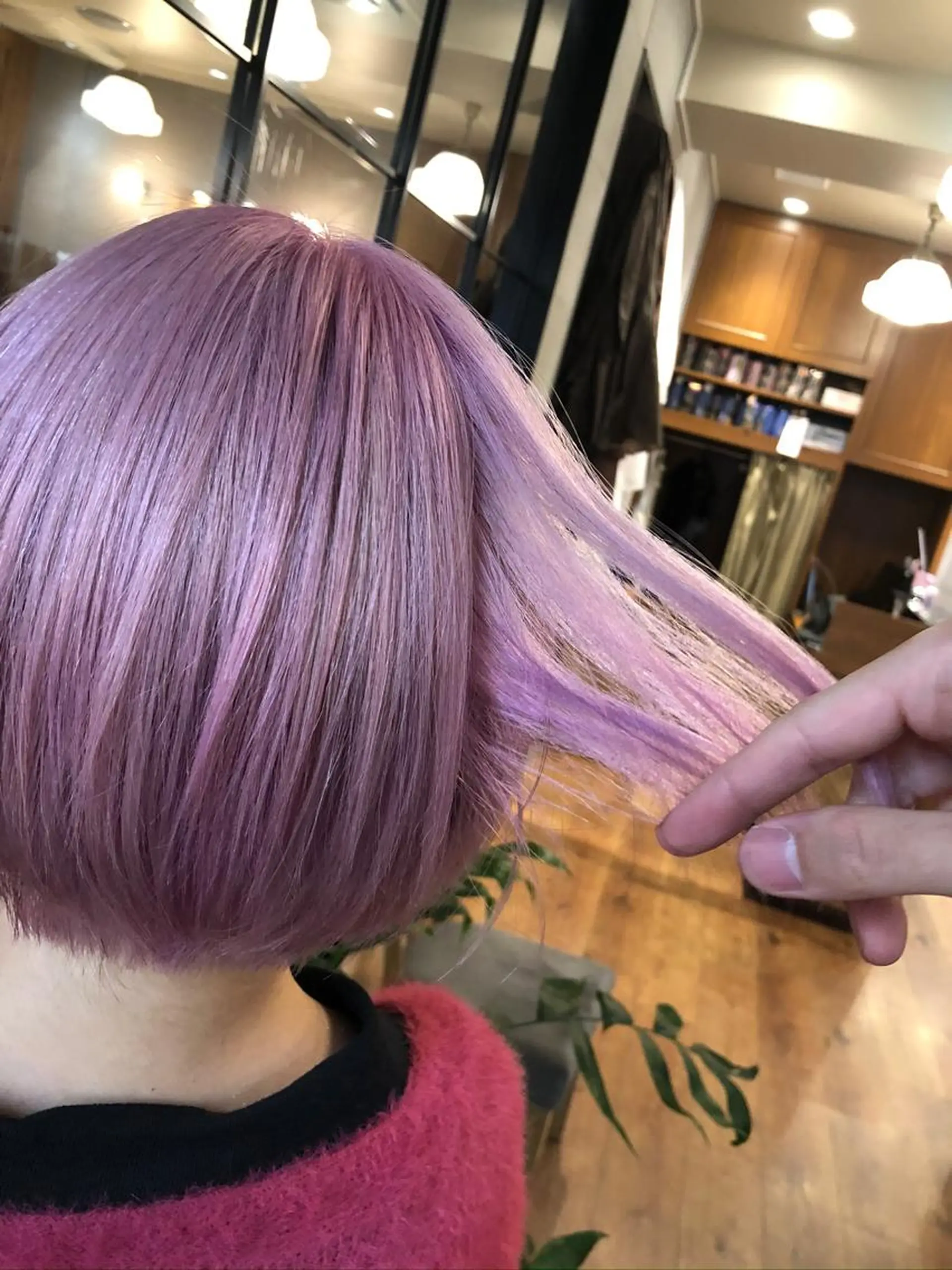 ショート カラー 人気のレイヤーカット TAROのヘアスタイル