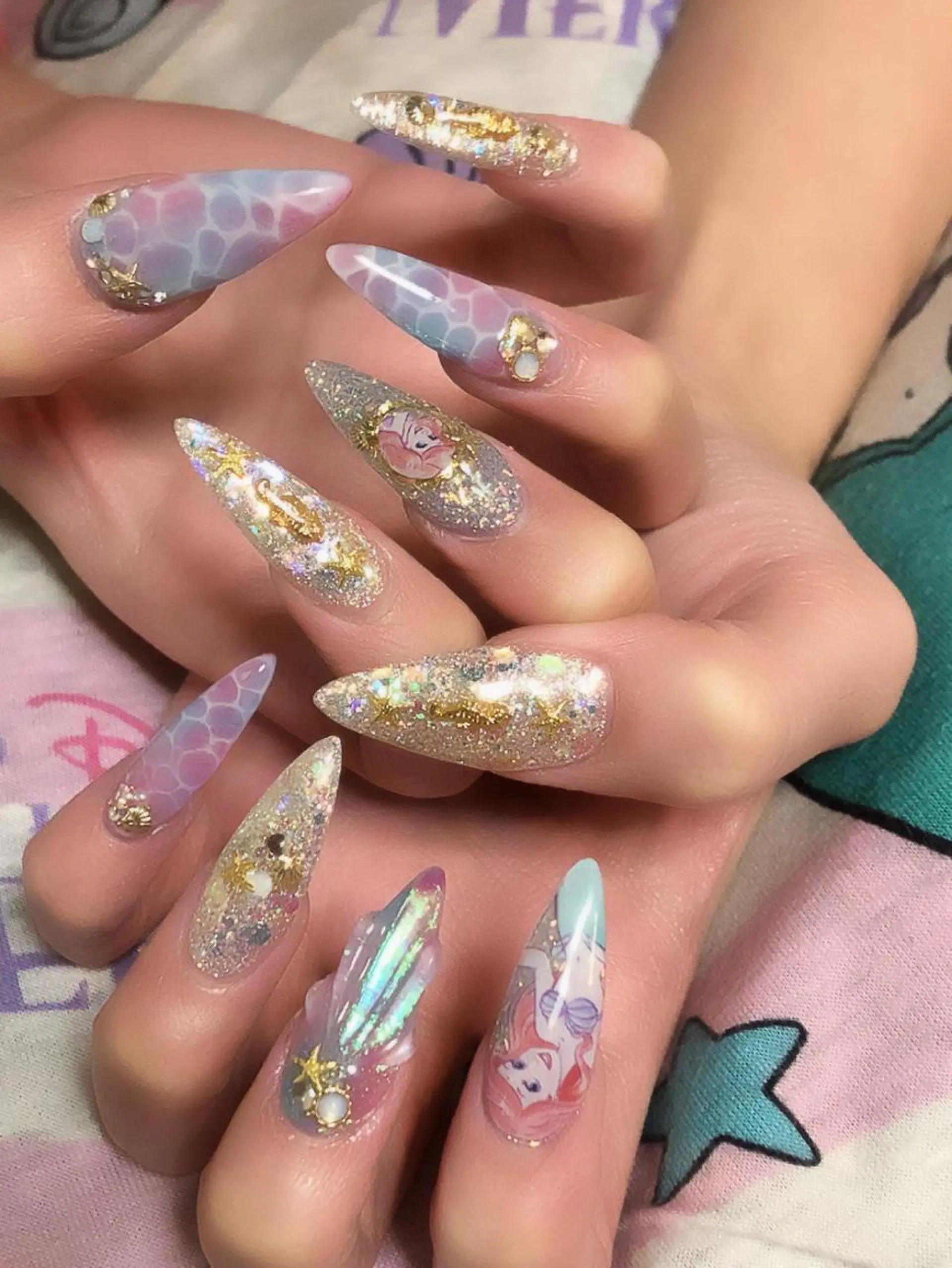 ネイル f'bloom  L’ecrinのネイルデザイン