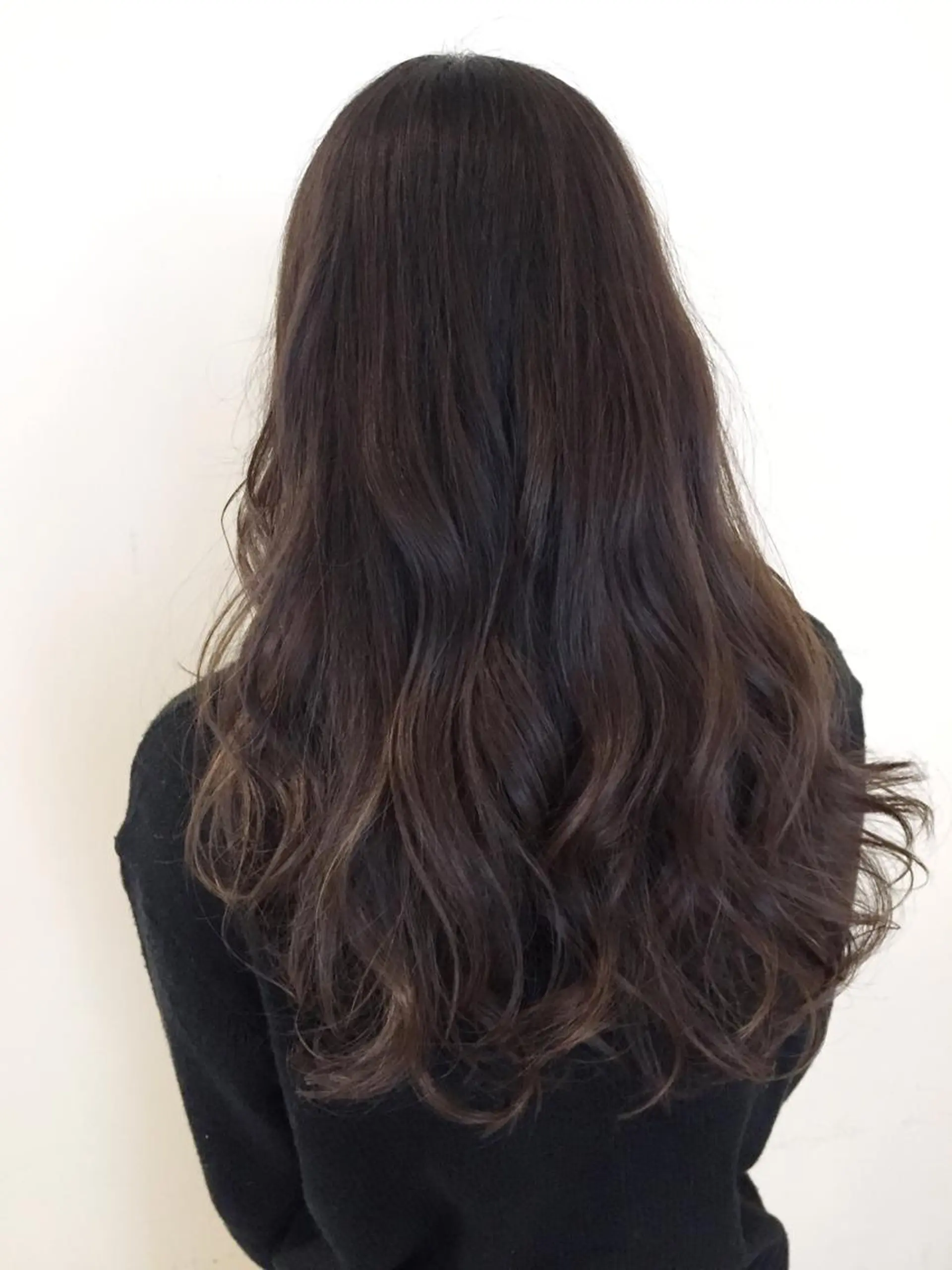 ロング カラー アッシュ ベージュカラー ◇おの あすか◇のヘアスタイル