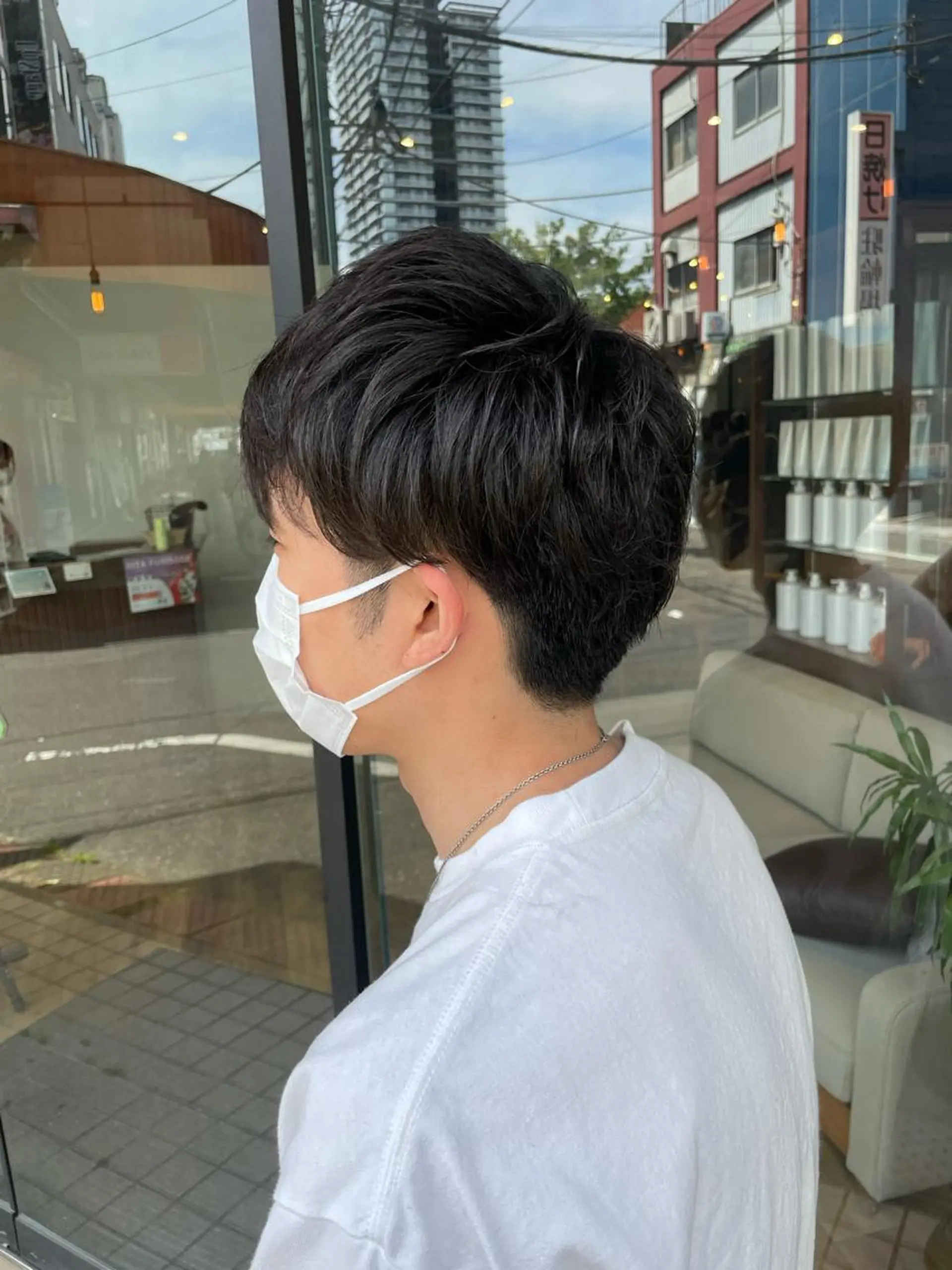 ショート メンズ 刈り上げ カット ヘッドスパ いまじゅく あおいのヘアスタイル