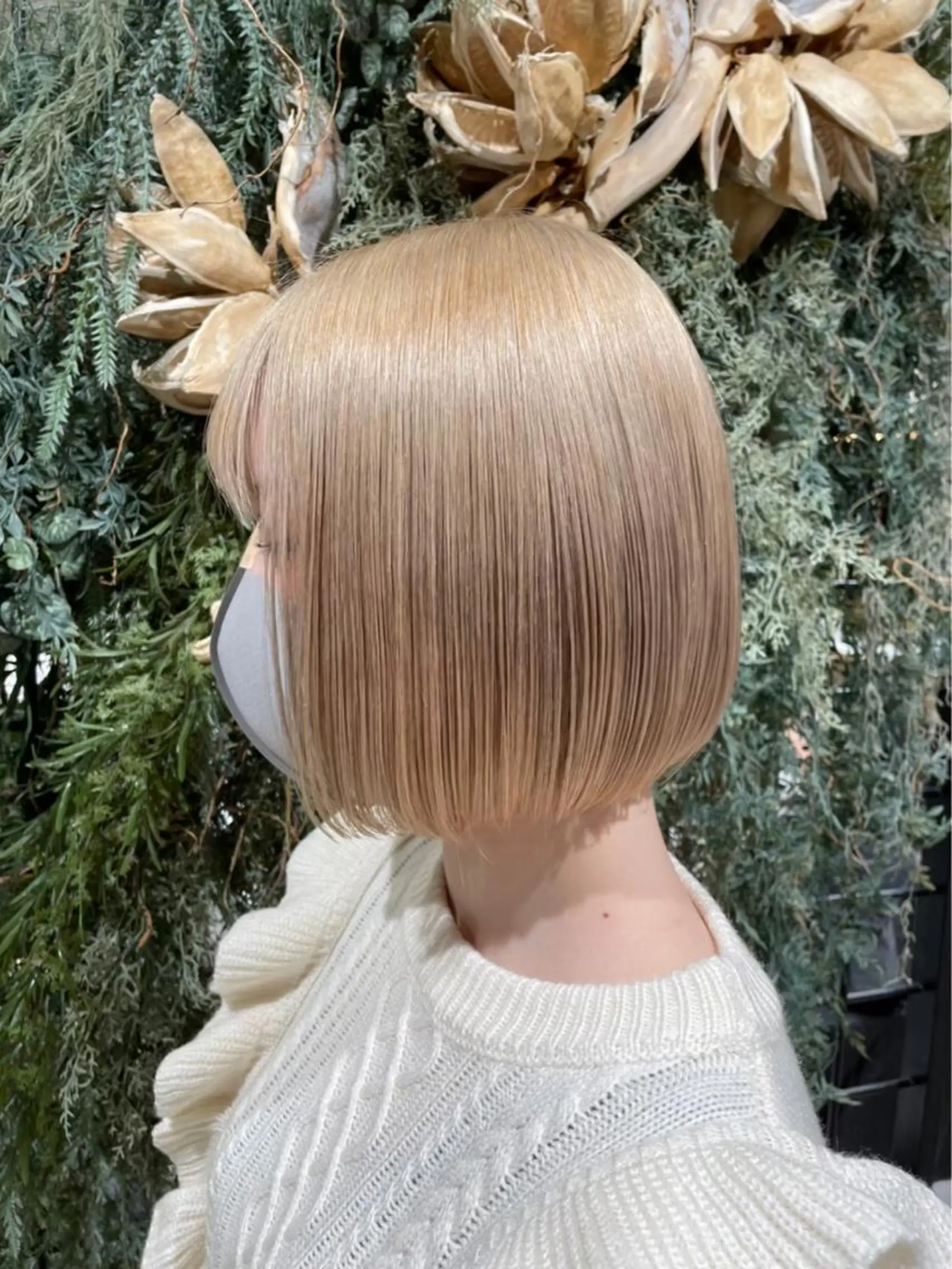ショート カラー ハイトーンレイヤー 三鷹/nana🎀のヘアスタイル