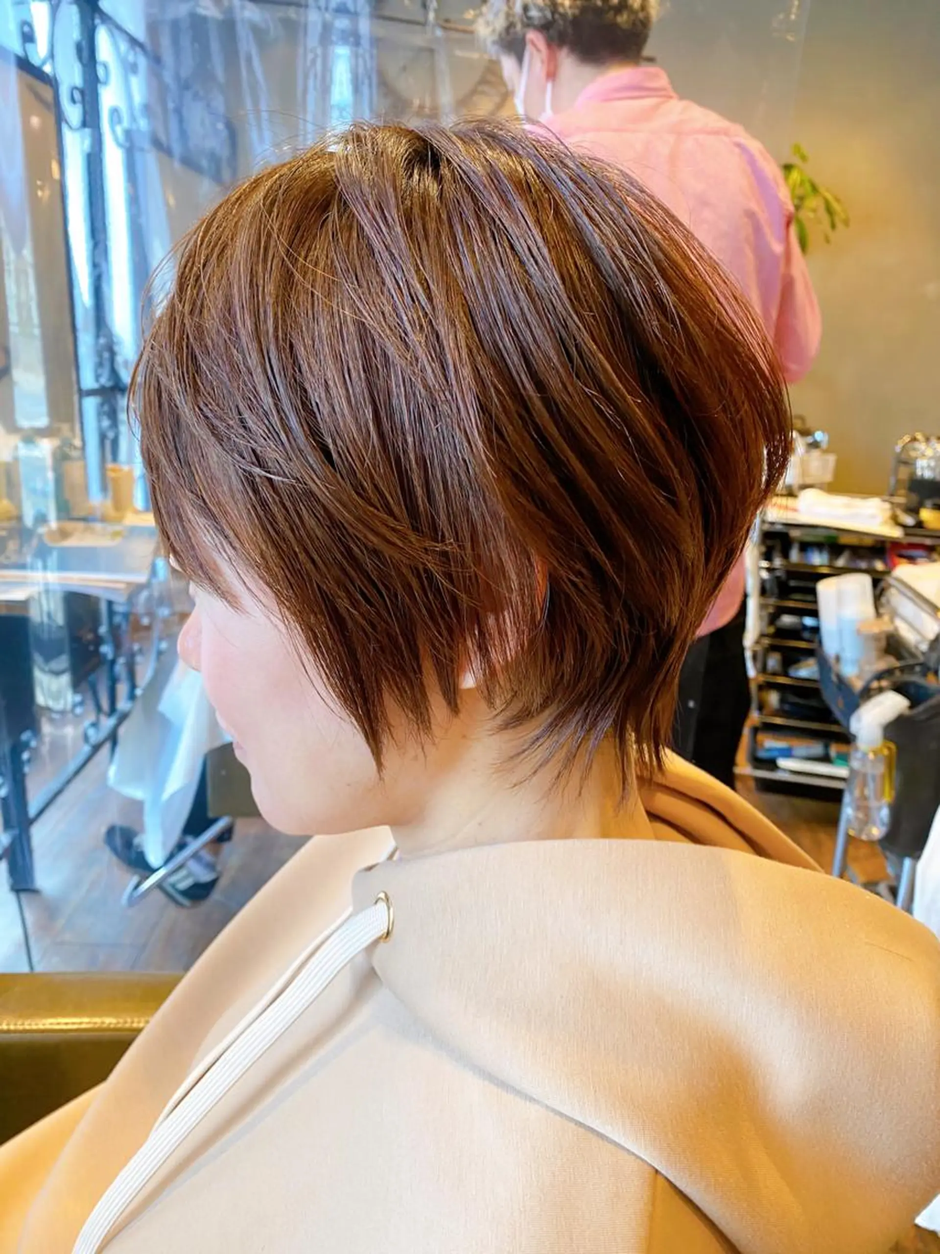ショート カット ヘアカラー FELIZA所属・似合わせの達人🔥 石川就平のヘアスタイル