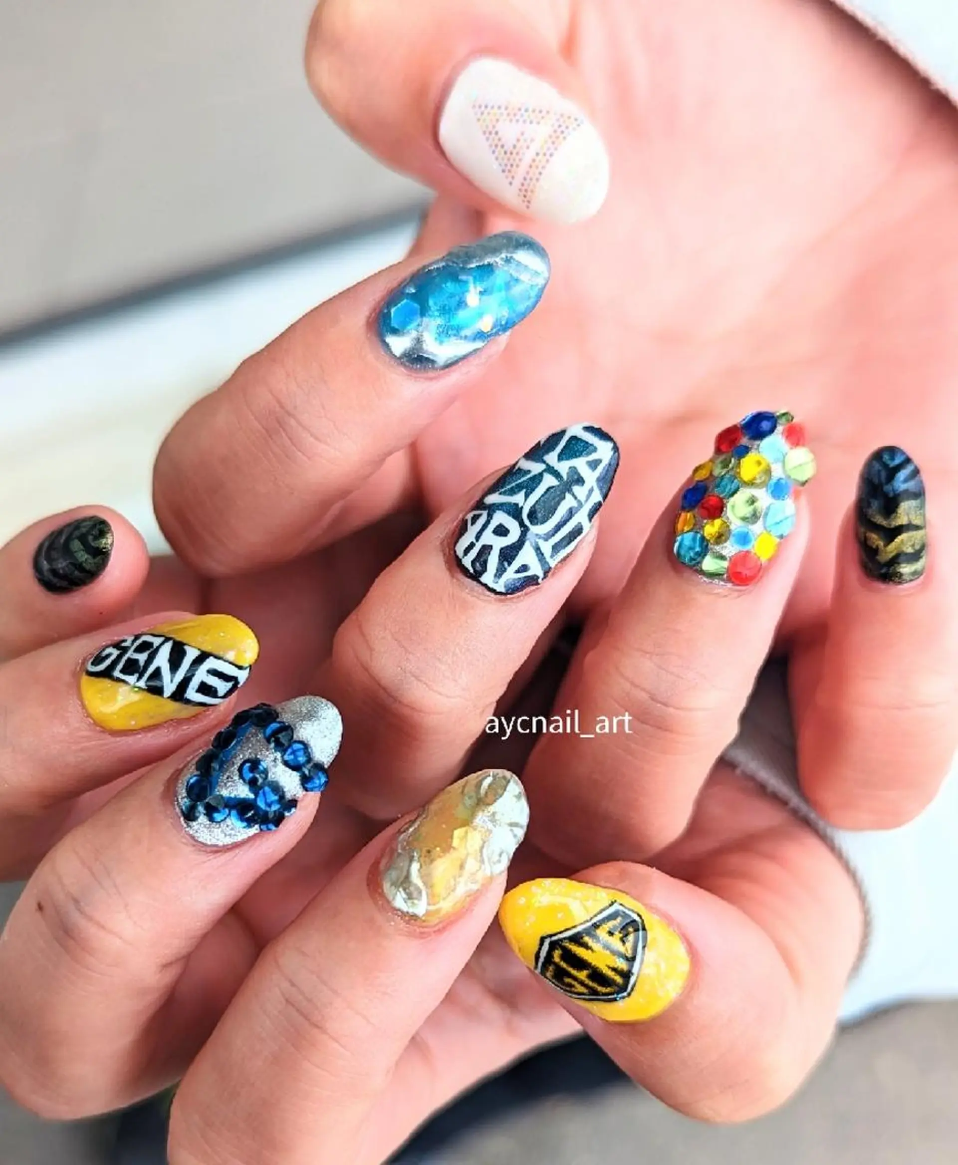 ネイル ハンドネイル aycnail 　Ayakaのネイルデザイン