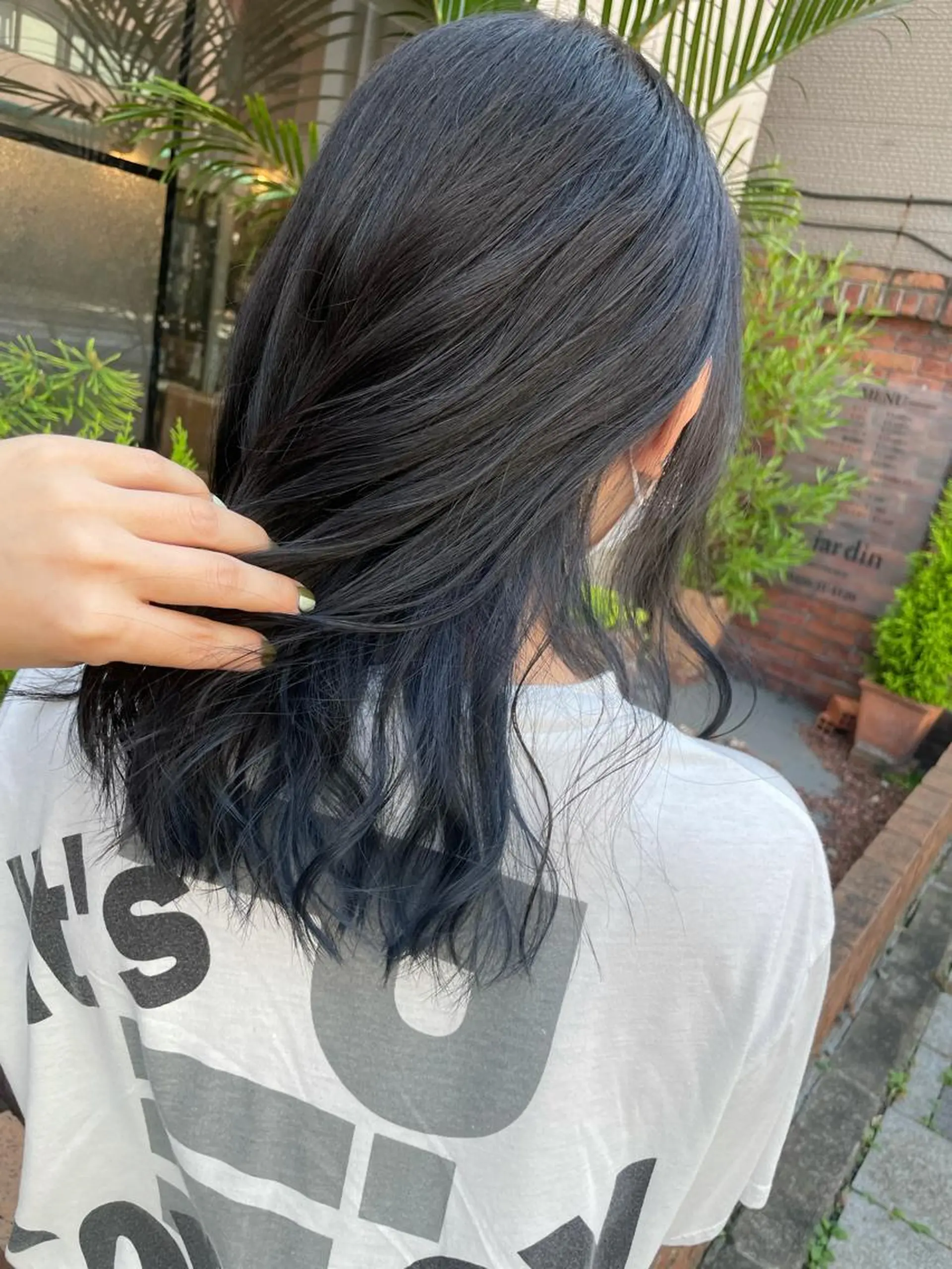 セミロング ヘアカラー トリートメント SHIAN八王子 🇫🇷山本実穂のヘアスタイル