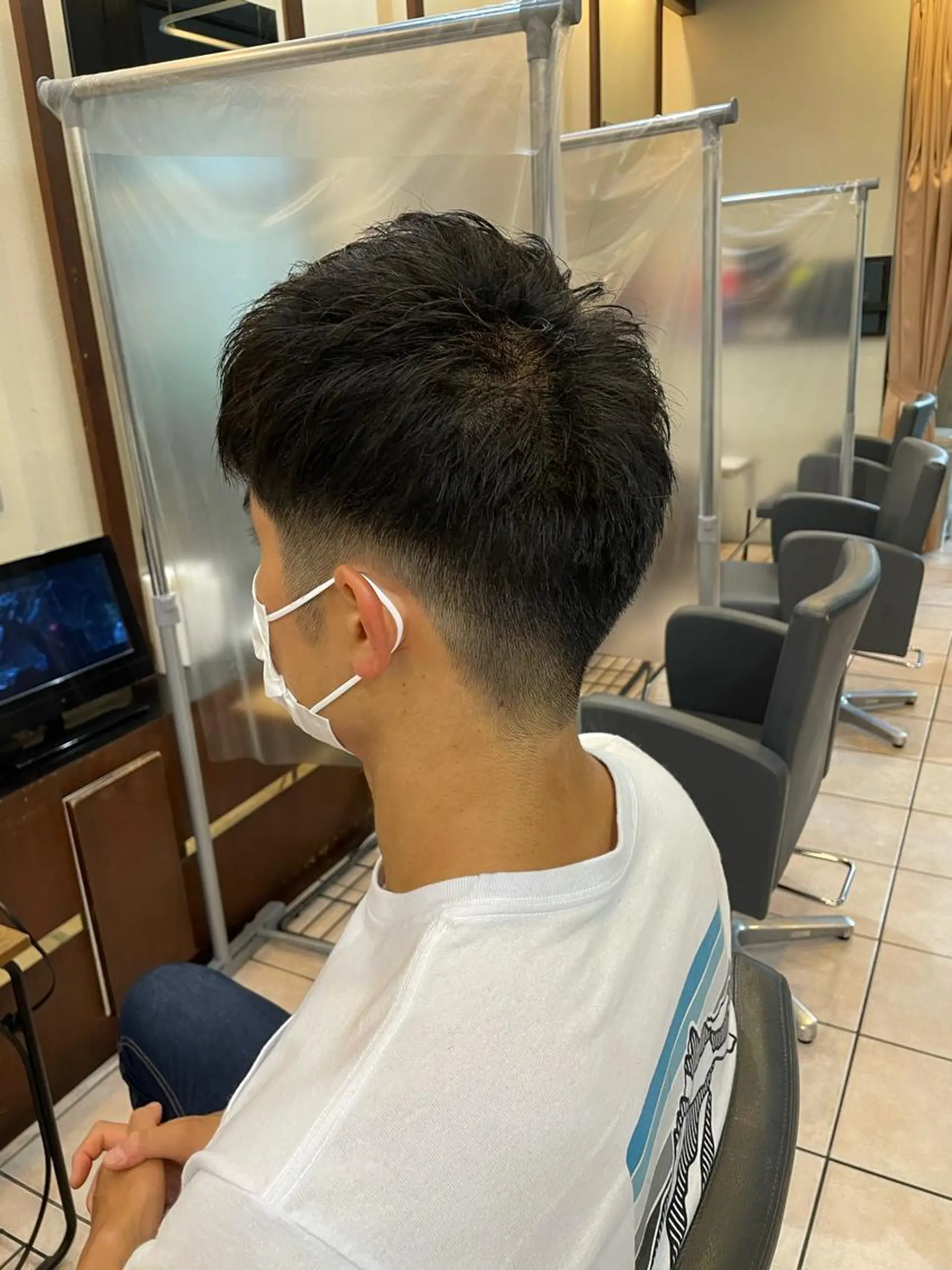 メンズ 刈り上げ カット FRAME ASUKAのヘアスタイル