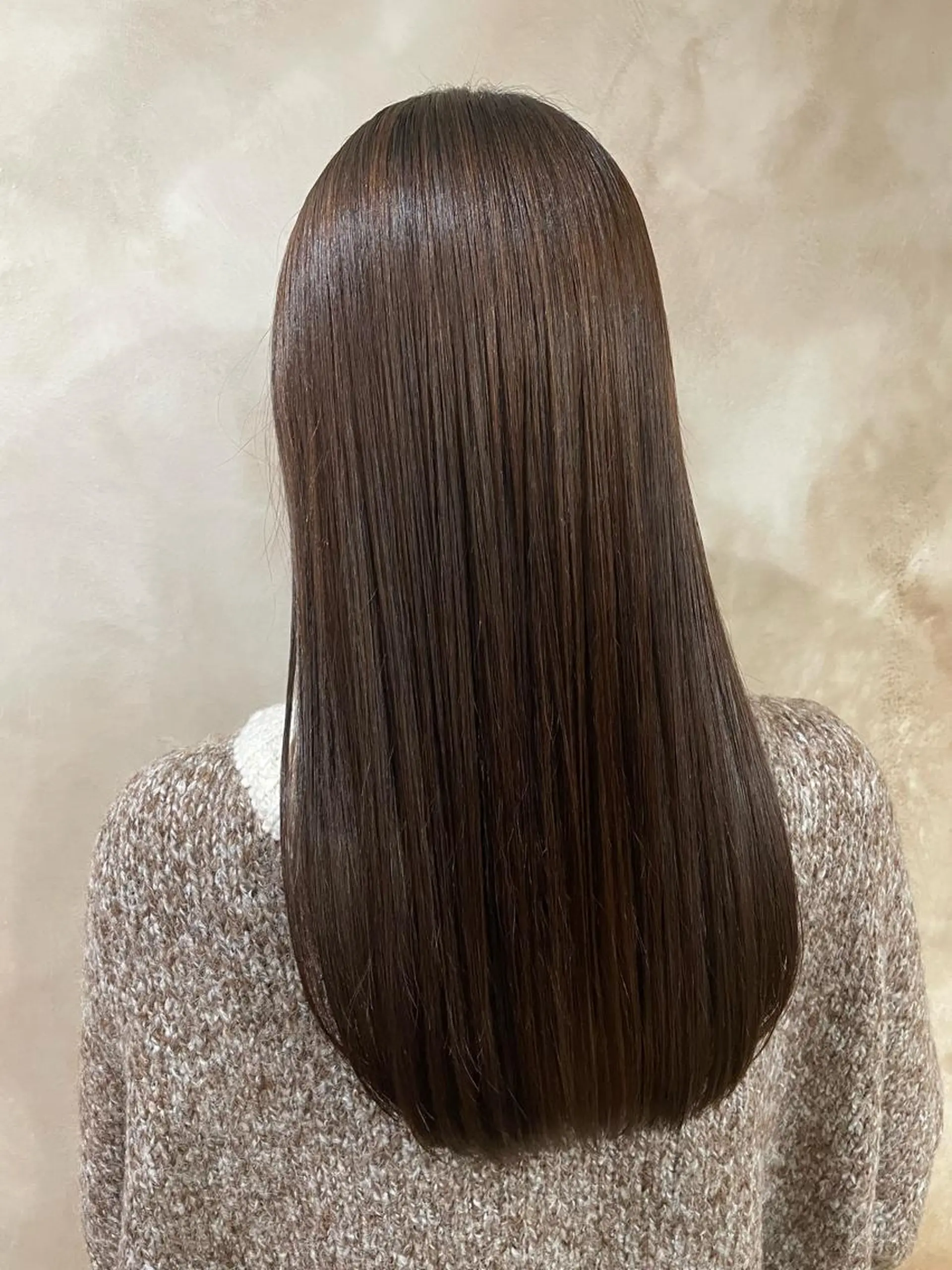 ロング 縮毛矯正 MIKU ナチュラルヘア✂️✨のヘアスタイル