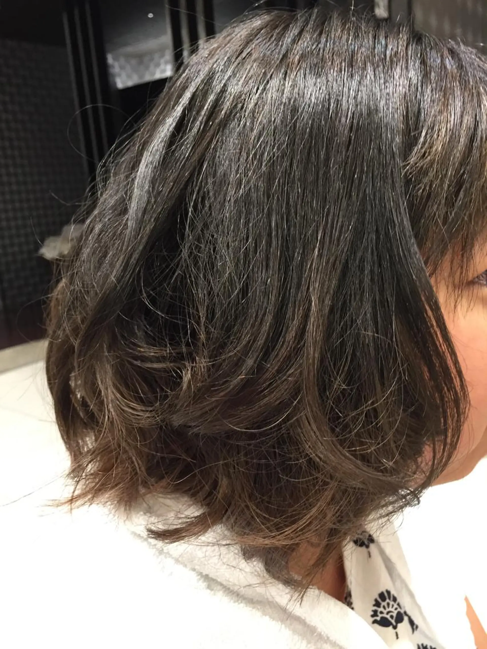 ショート カラー グラデーションカラー カット パーマ Earth岩槻店 YAGIのヘアスタイル