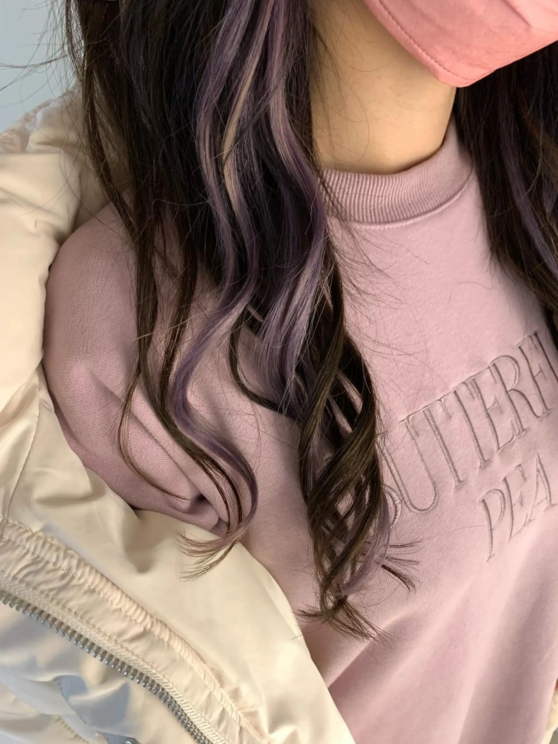 ロング パープルカラー ヘアカラー grow所属・和田 拓也のヘアスタイル