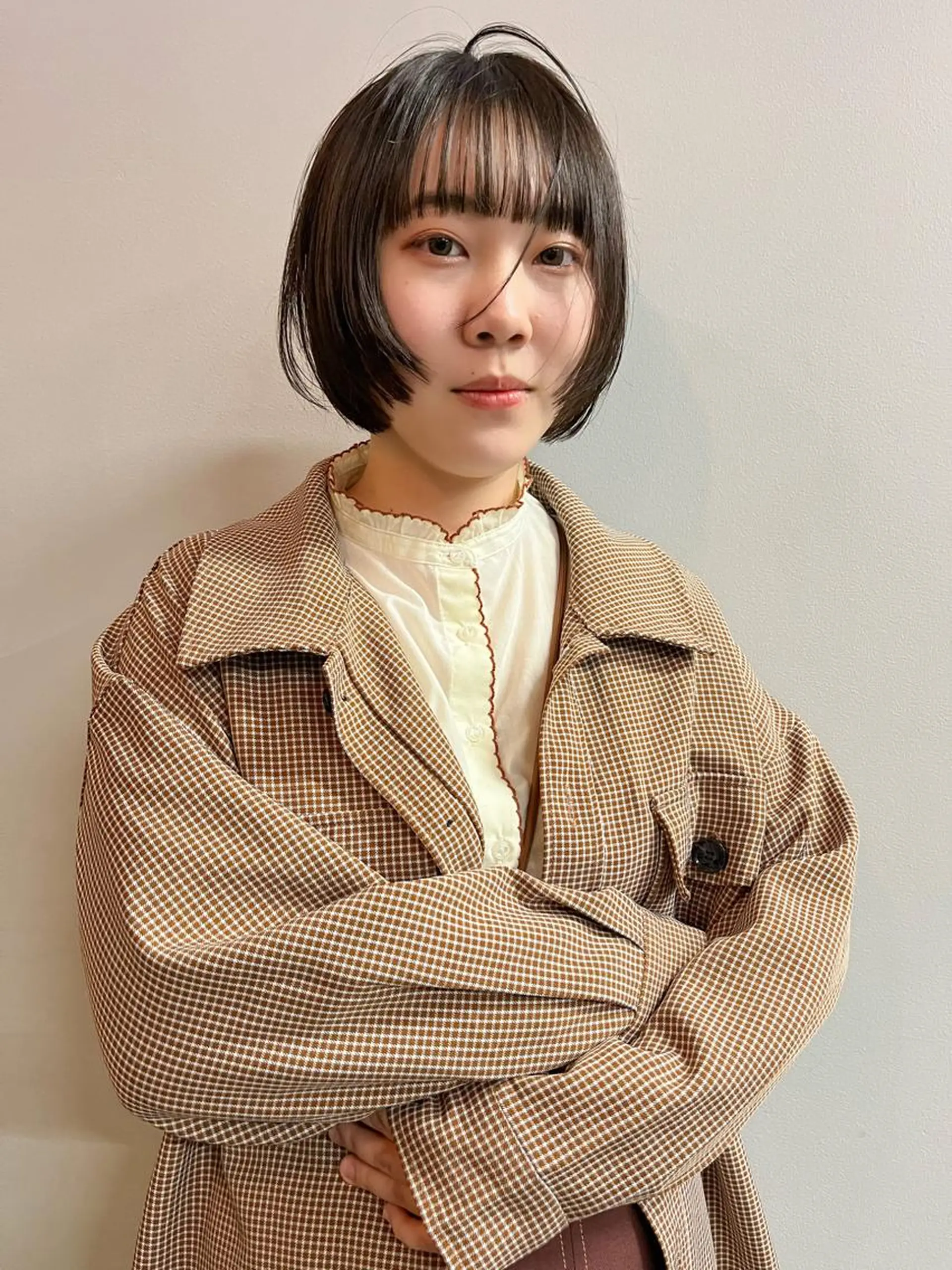 ショート ボブとパーマの達人 美容室難民の方は是非のヘアスタイル