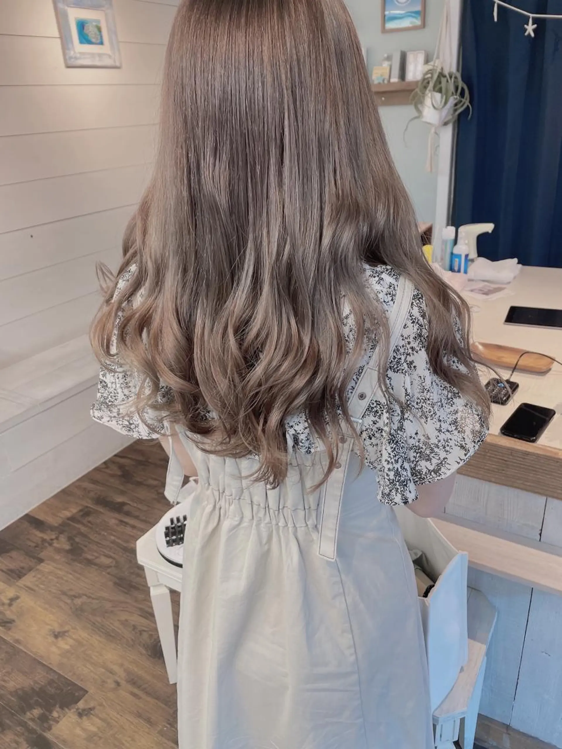 ロング salowin 原宿店所属・髪質改善ULTOWA 縮毛矯正モリムラのヘアスタイル