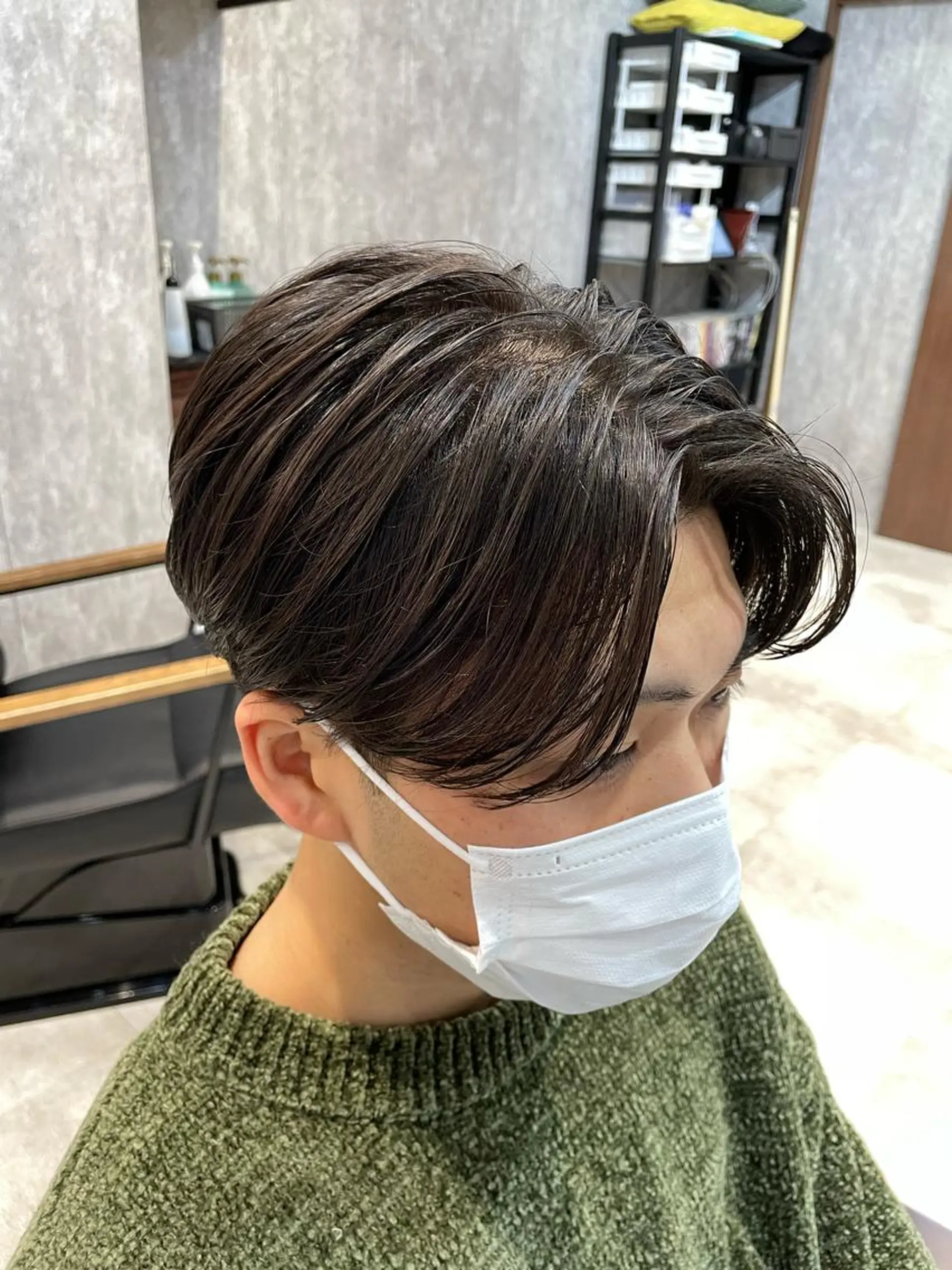 ショート カラー パーマ メンズ カット 🔥メンズ超特化🔥 青木海斗のヘアスタイル