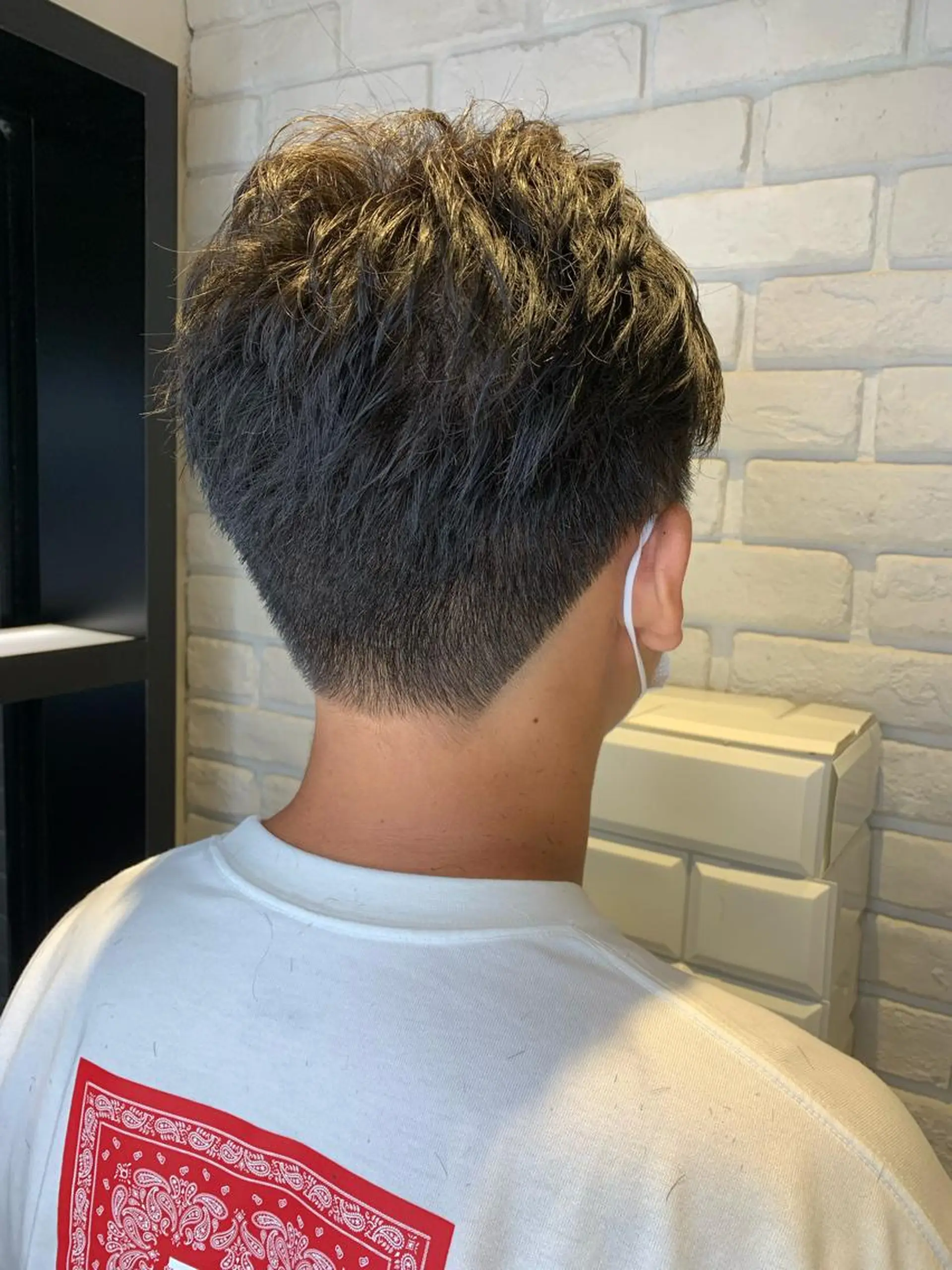 メンズ 髪質改善/縮毛矯正 艶カラー/珠聡のヘアスタイル