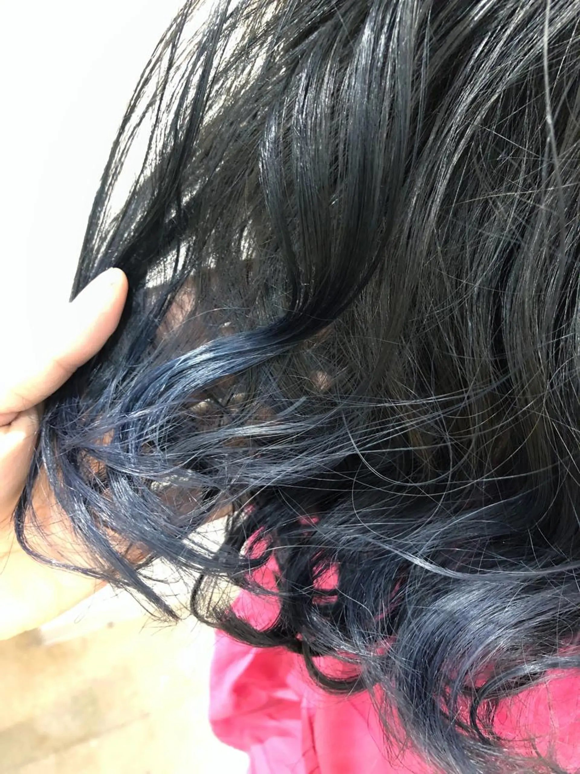 セミロング カラー グラデーションカラー ネイビーカラー 🌷レイヤーカット/ フルキシオリ🌷のヘアスタイル