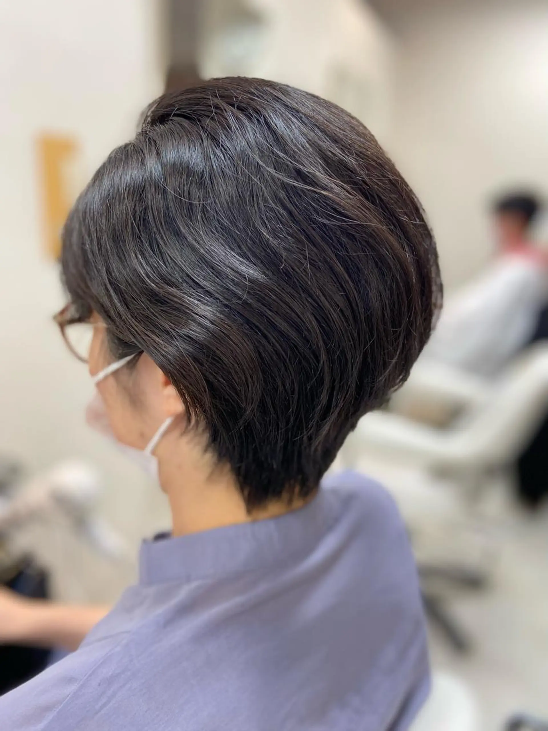 ショート ショートボブ ボブ ショートヘア カット トリートメント 菊地 美憂のヘアスタイル