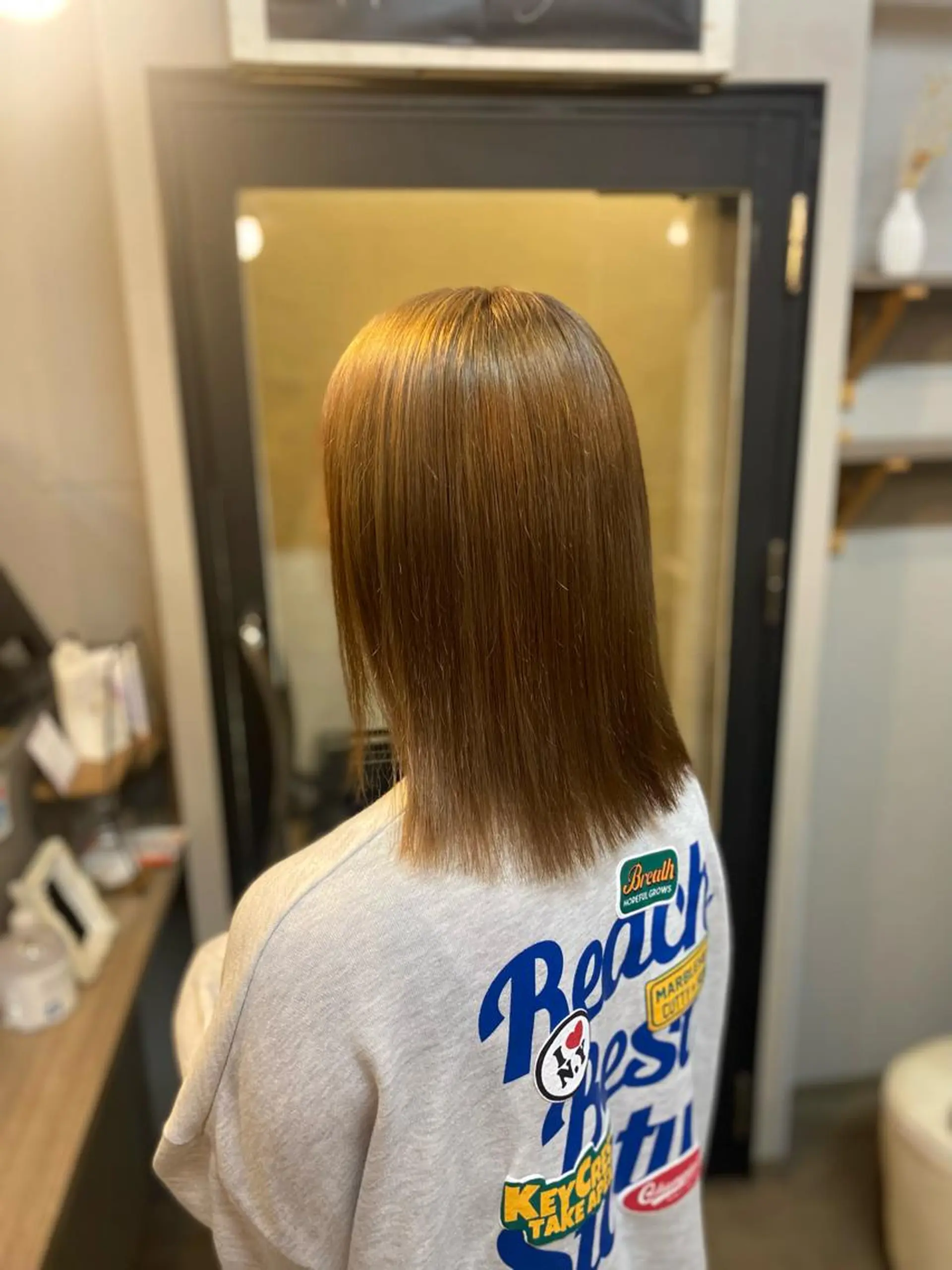 ミディアム カラー カラー/ブリーチ🍃 エクステSHUNTAのヘアスタイル