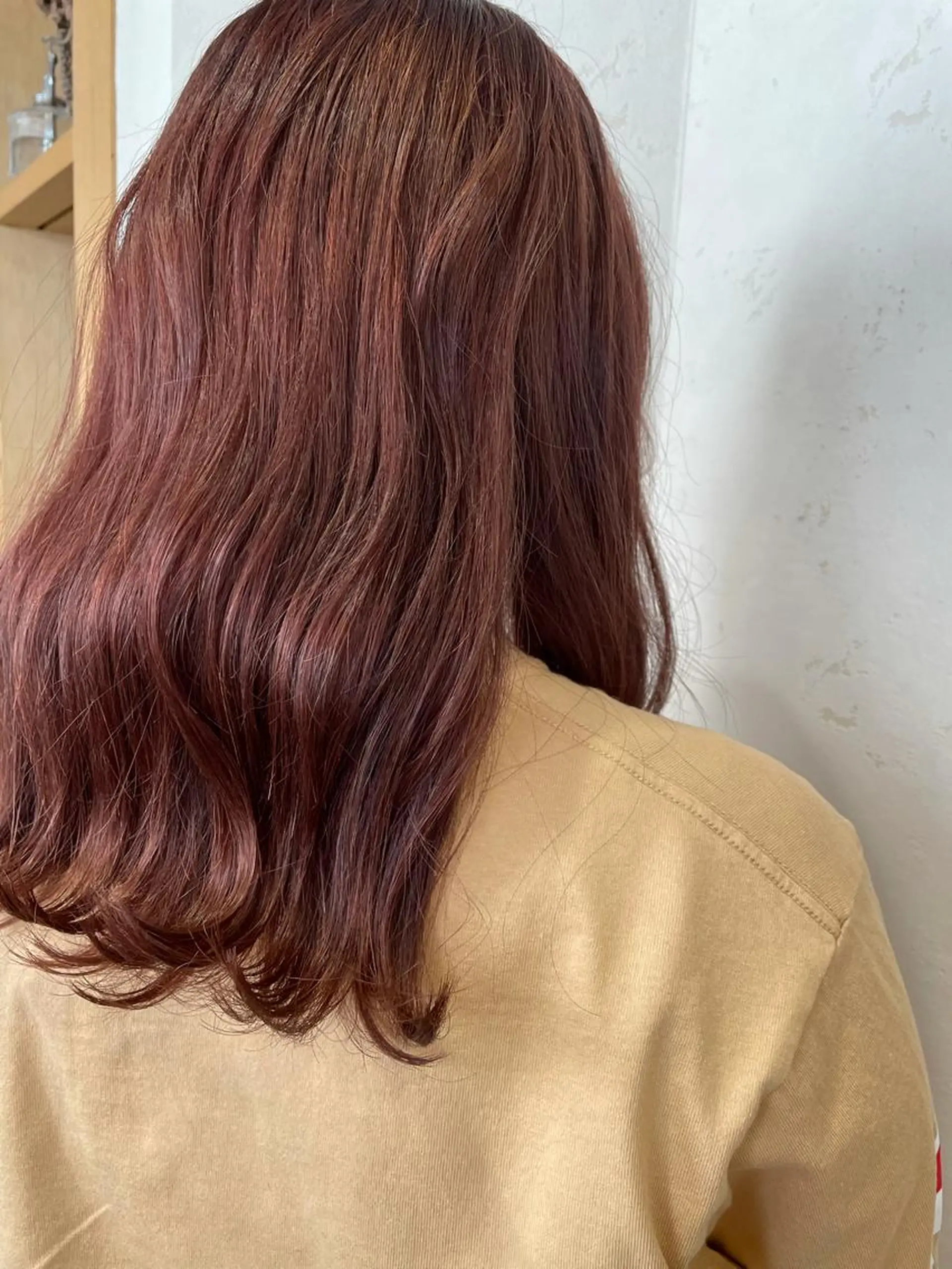 セミロング カラー ブリーチ ブルーカラー ブラウンカラー レッドカラー レッドブラウン カット ヘアカラー トリートメント Feria所属・カウンセリング重視 🌿‬Tsuyukiのヘアスタイル
