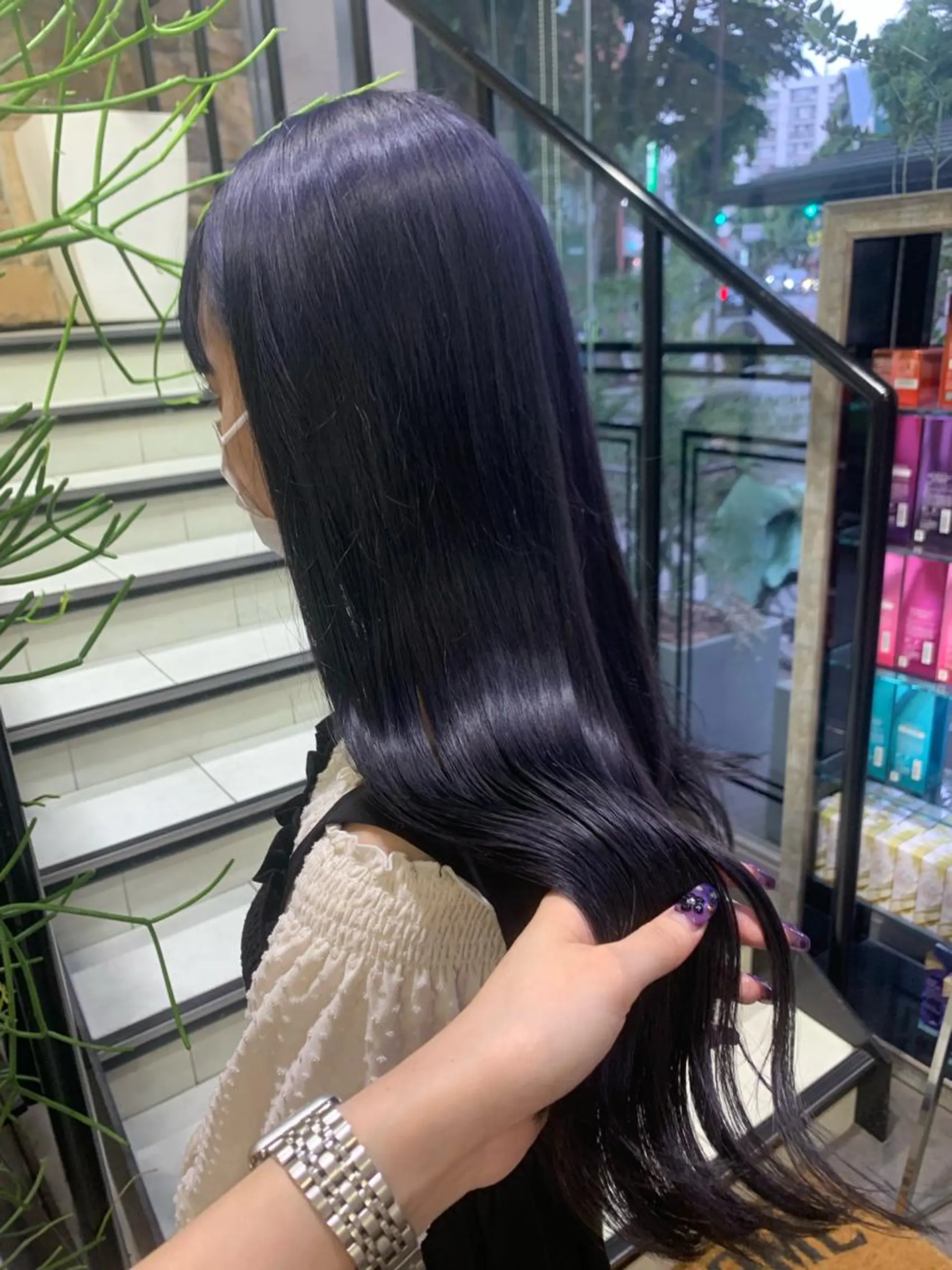 ロング カラー 海外girl🤎 透明感ベージュmaoのヘアスタイル