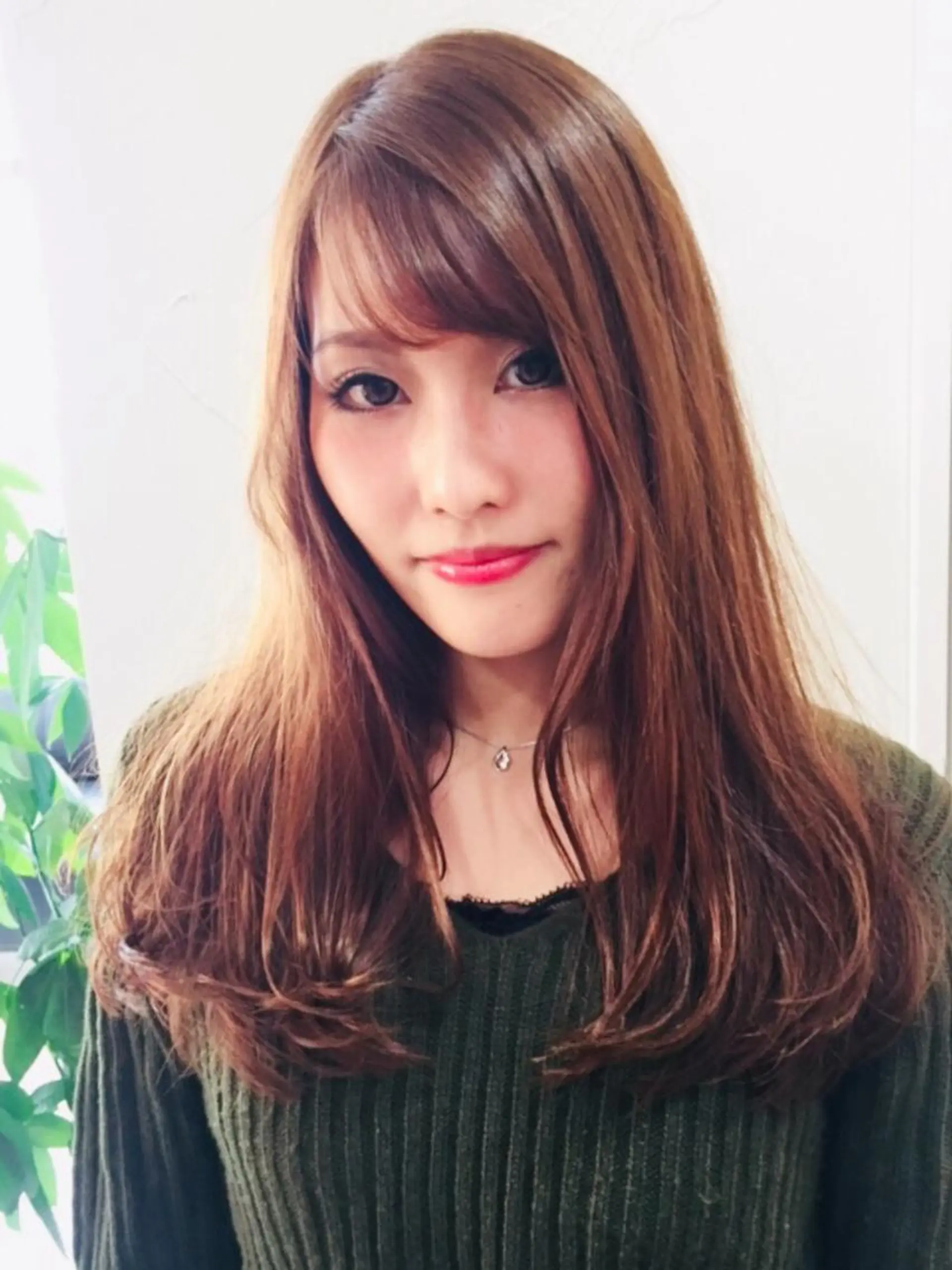 ロング カラー カット ヘアカラー トリートメント 船津武俊 フナツタケトシのヘアスタイル