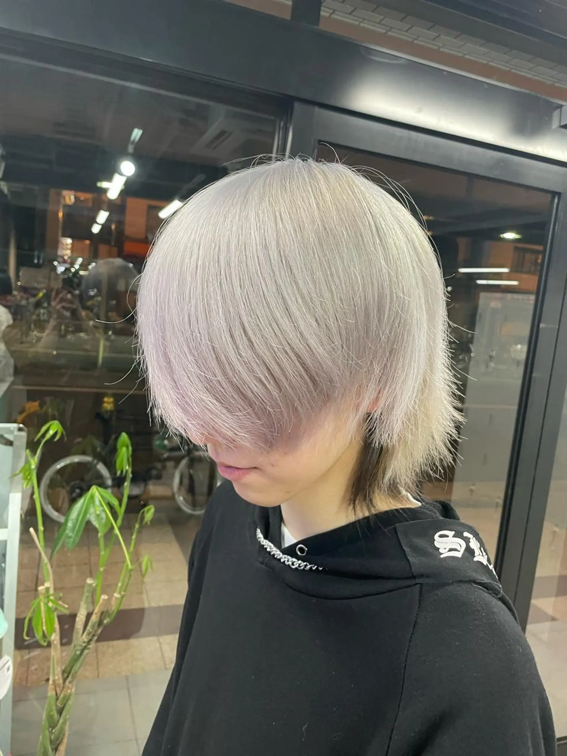 ショート ヘアカラー トリートメント 🌟ハイトーン/ボブ /RYOJU🌟のヘアスタイル