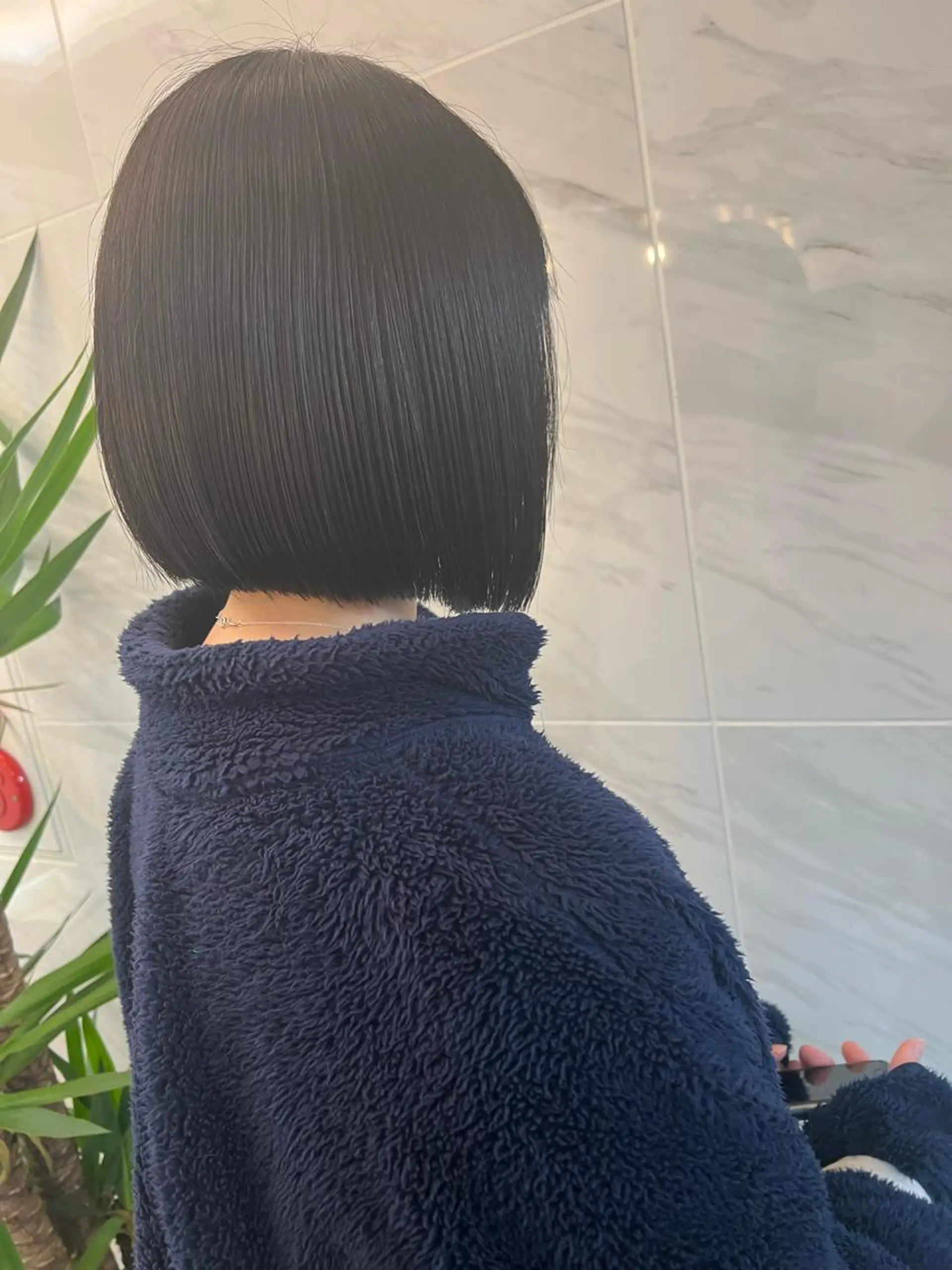 ショート ボブ カット ヘアカラー 🩶韓国/似合わせ/ さわ🩶のヘアスタイル