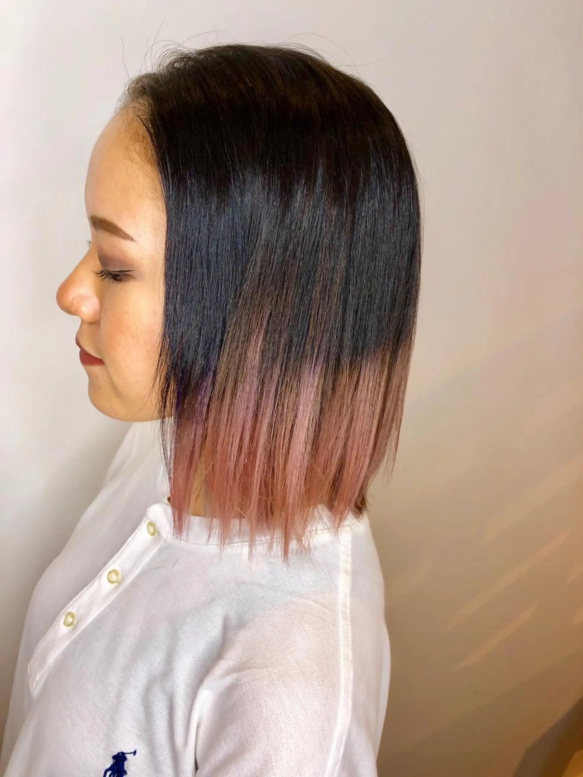 ミディアム エクステ 美髪改善・ストレート 🌿エクステ/カンジのヘアスタイル