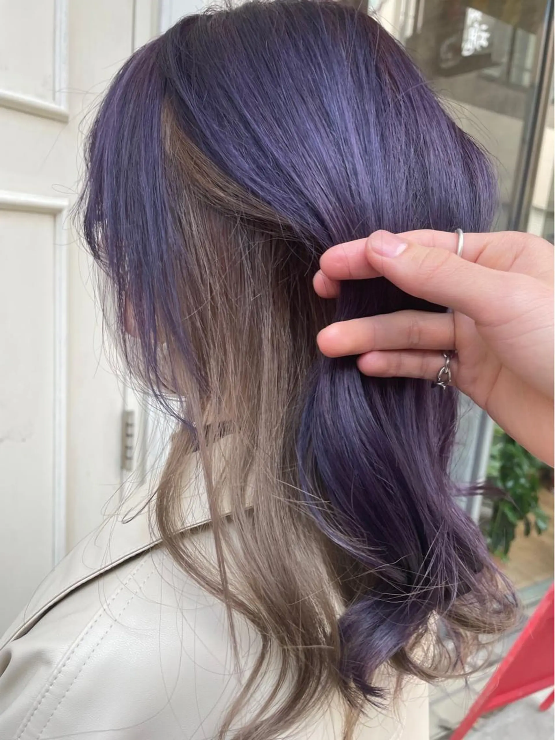 ミディアム カラー 💈Blanco💈 カラー&ケア🌈のヘアスタイル