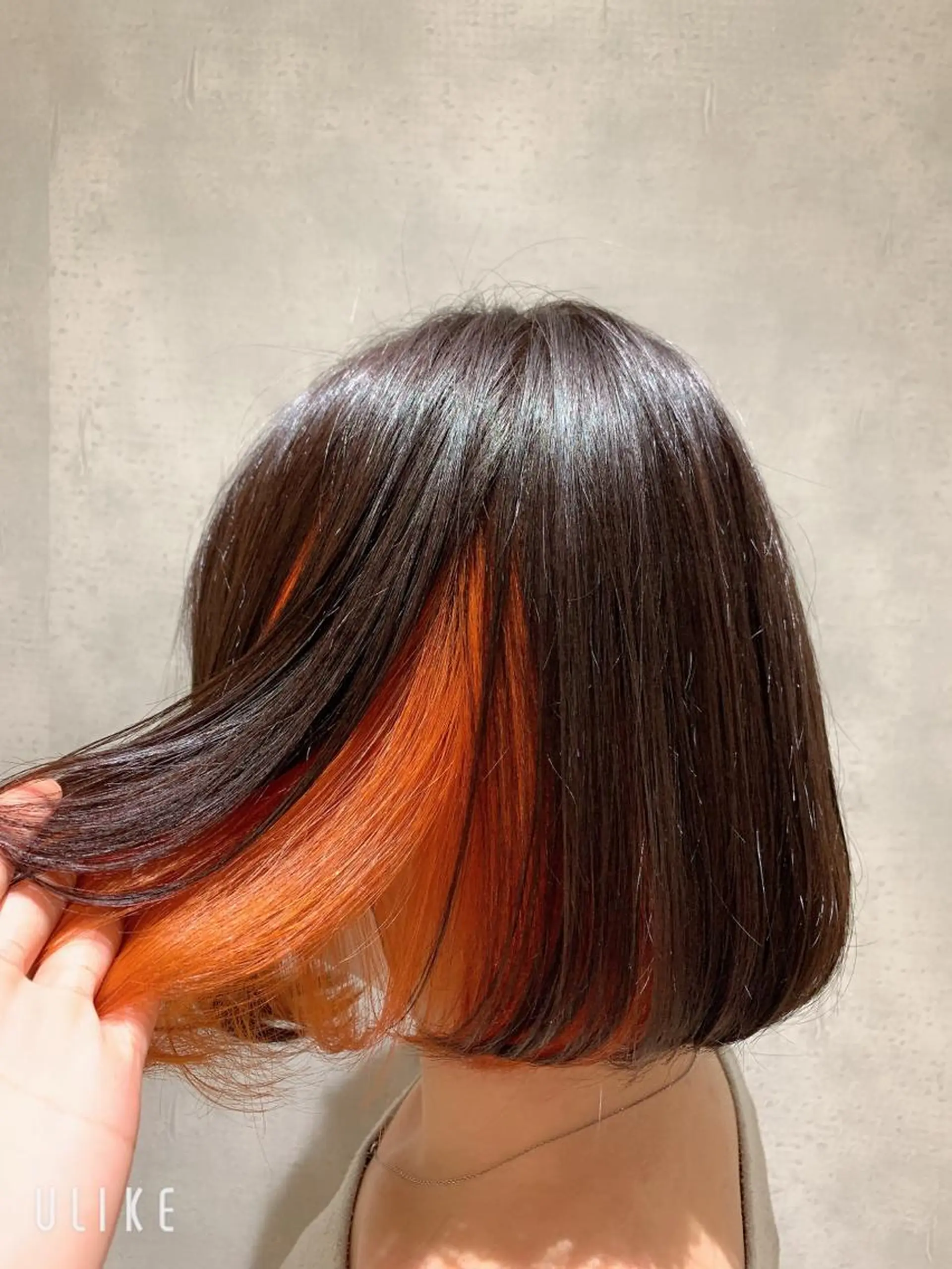 セミロング カラー エンドウ ミノリ🤎 /半個室/レイヤーのヘアスタイル