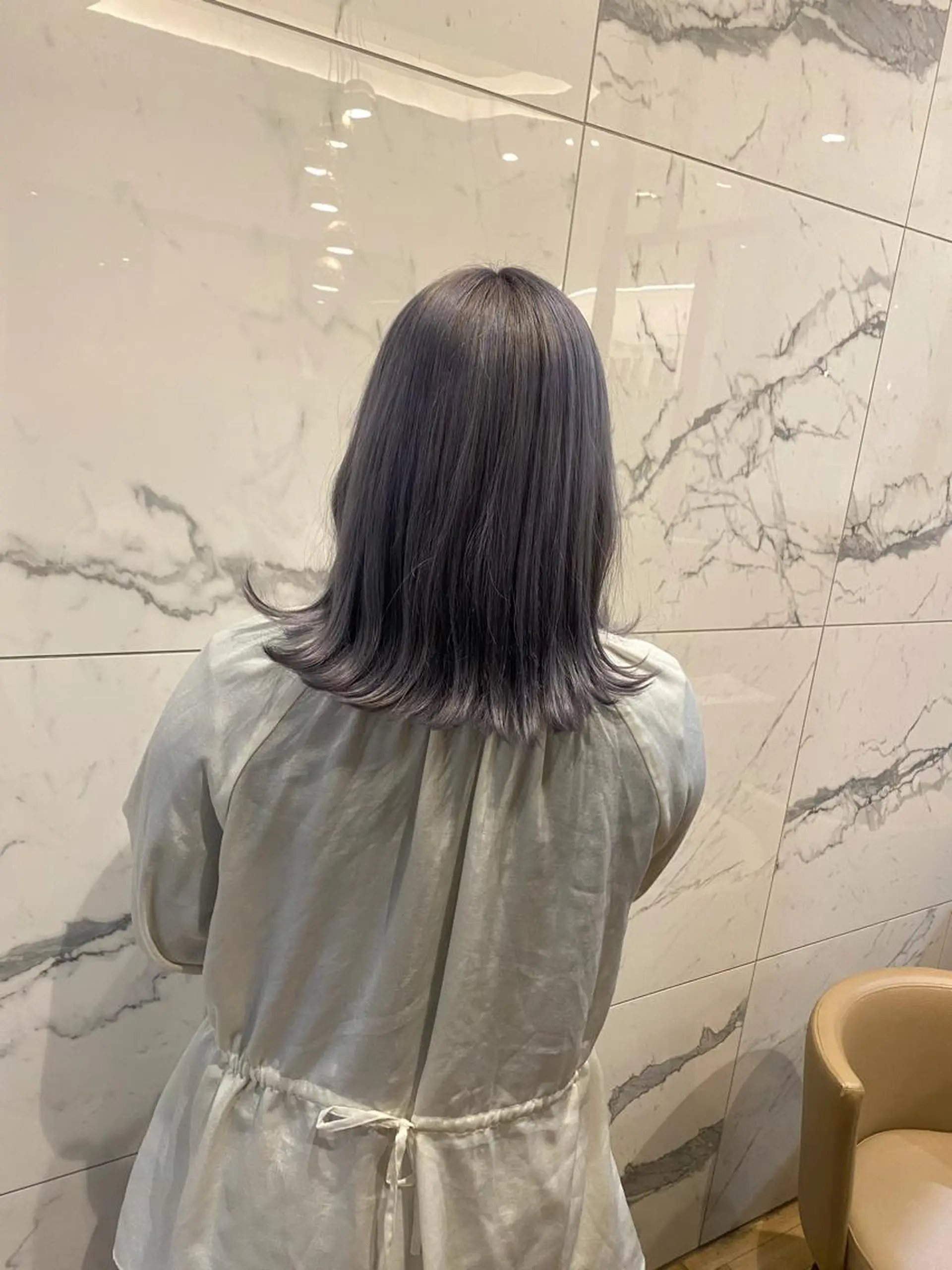 ミディアム カラー ブリーチ カット ヘアカラー arl 豊田店アシスタントのヘアスタイル