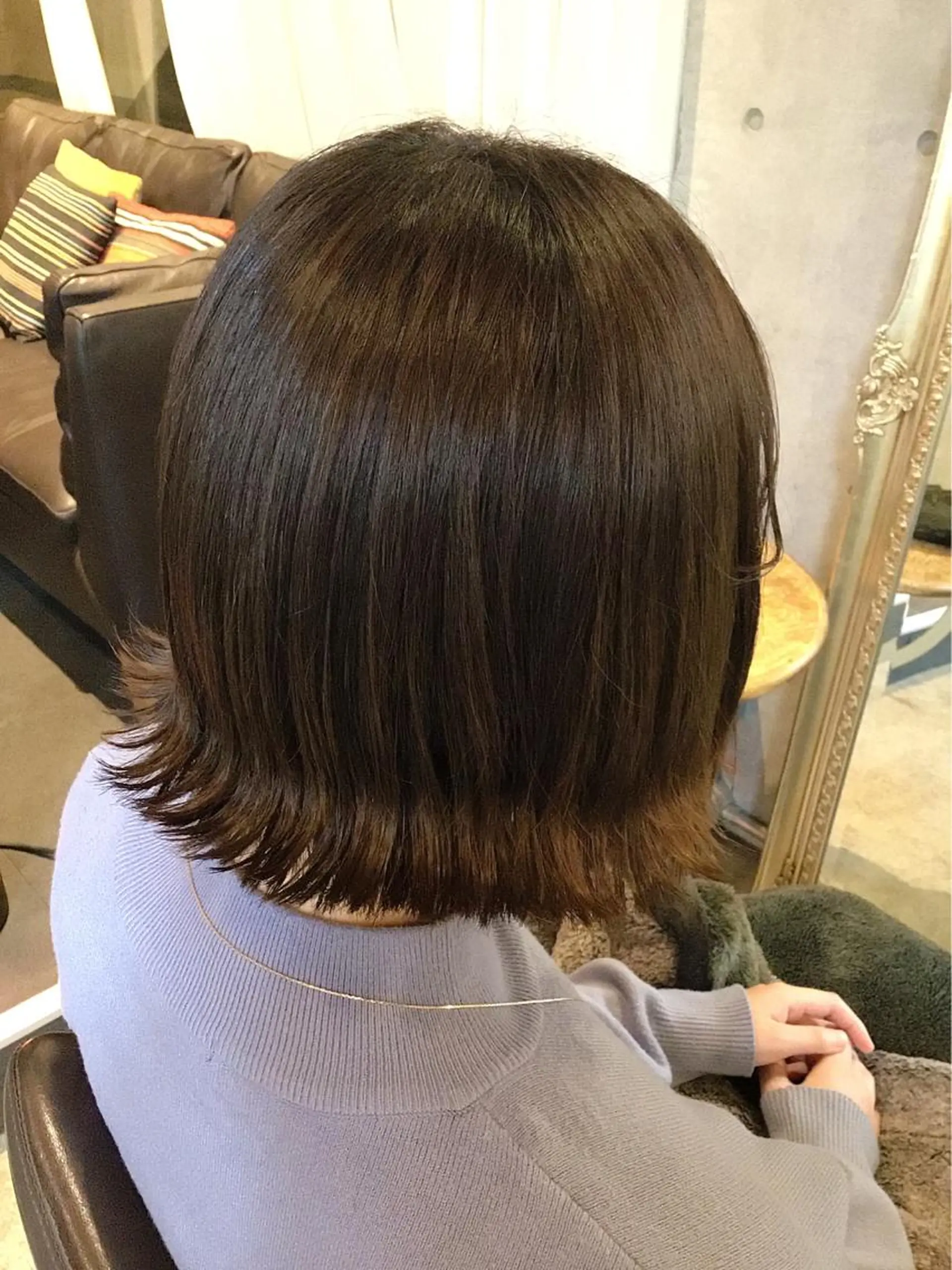 ショート オリーブ/グレージュ 💐🤍理保のヘアスタイル