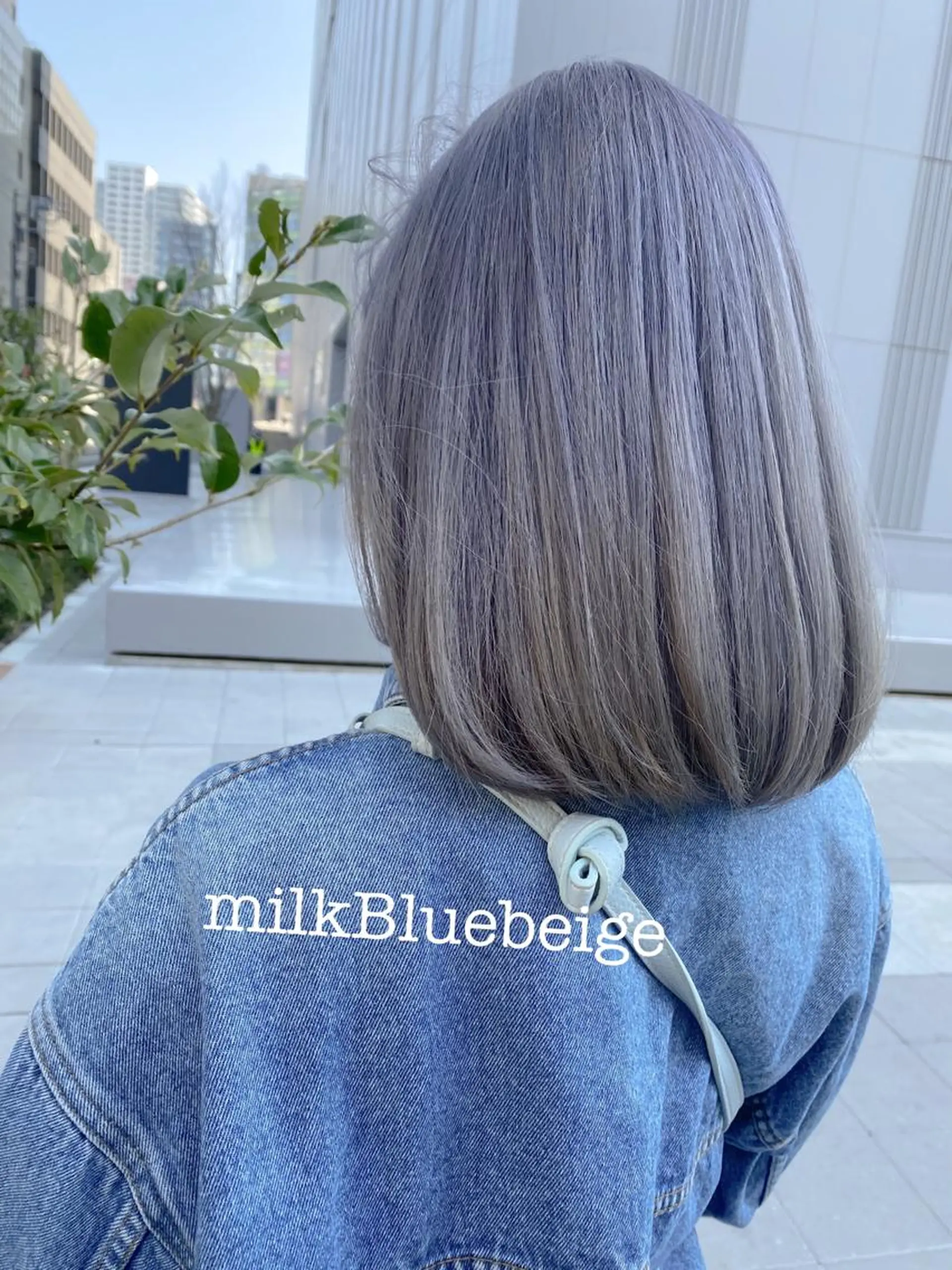 ミディアム カラー Joule銀座 石山あやのヘアスタイル