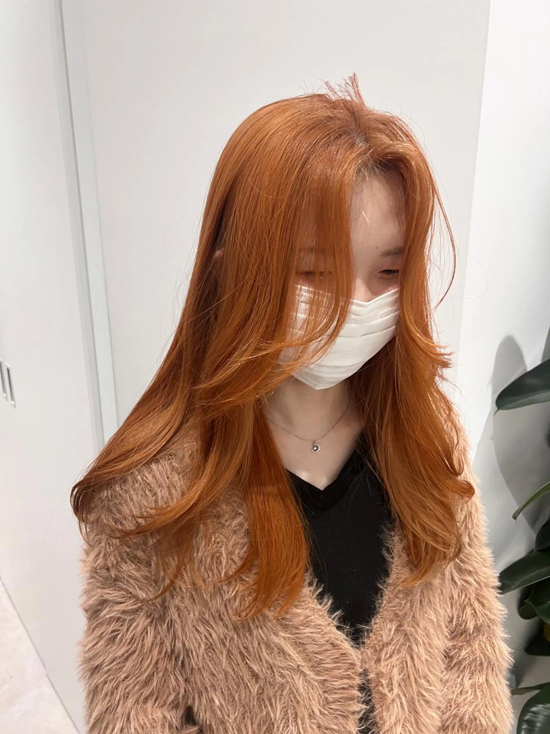 セミロング カラー カット ヘアカラー トリートメント ally hairsalon所属・Emi .のヘアスタイル