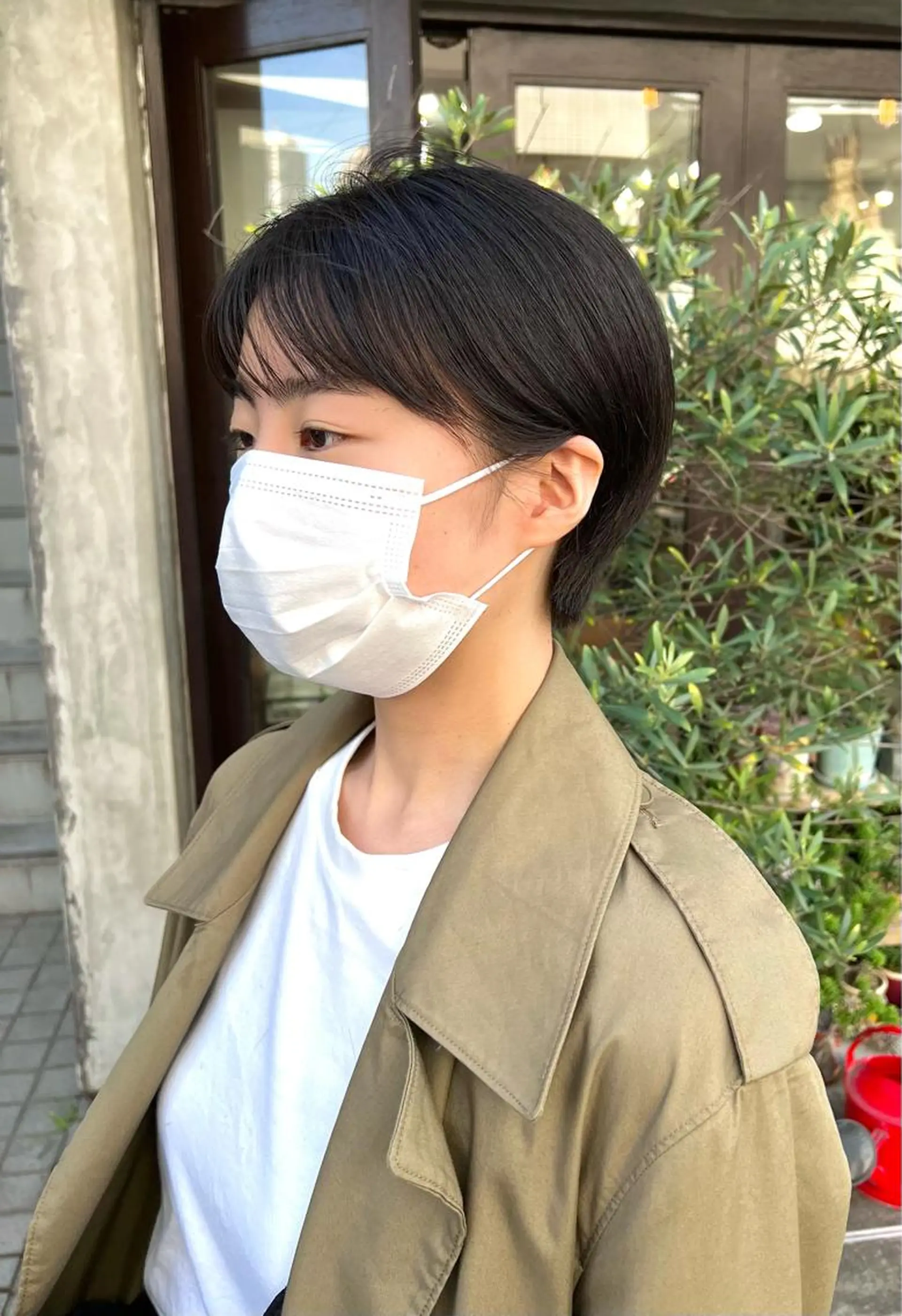 ショート カット 木村陸弥 似合わせ 透明感カラー🌿のヘアスタイル