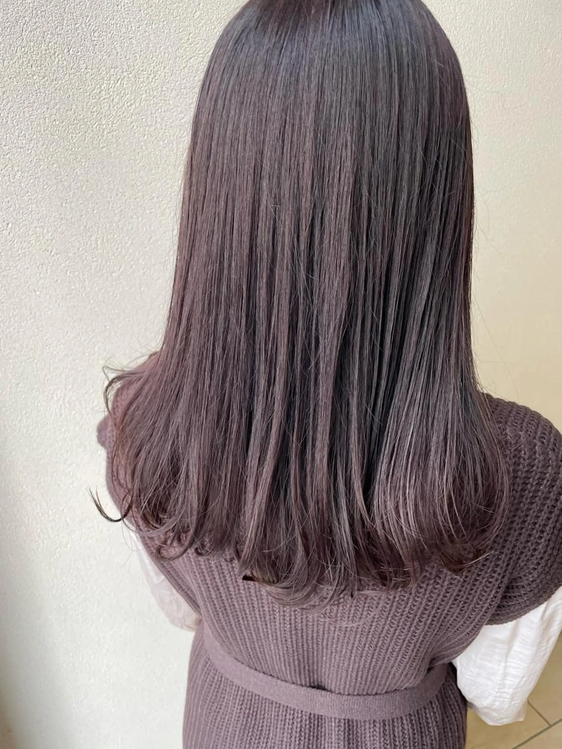 ロング カラー ラベンダーカラー ラベンダーピンク ピンクカラー ヘアカラー 沢田 瞳のヘアスタイル
