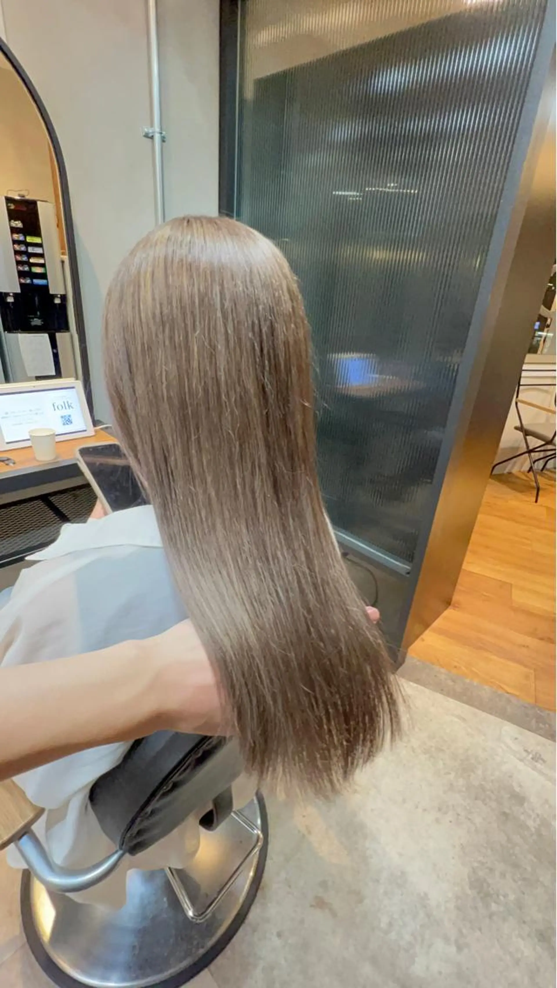 カラー グレージュ ヘアカラー DAYS 2nd 久木山湧也のヘアスタイル