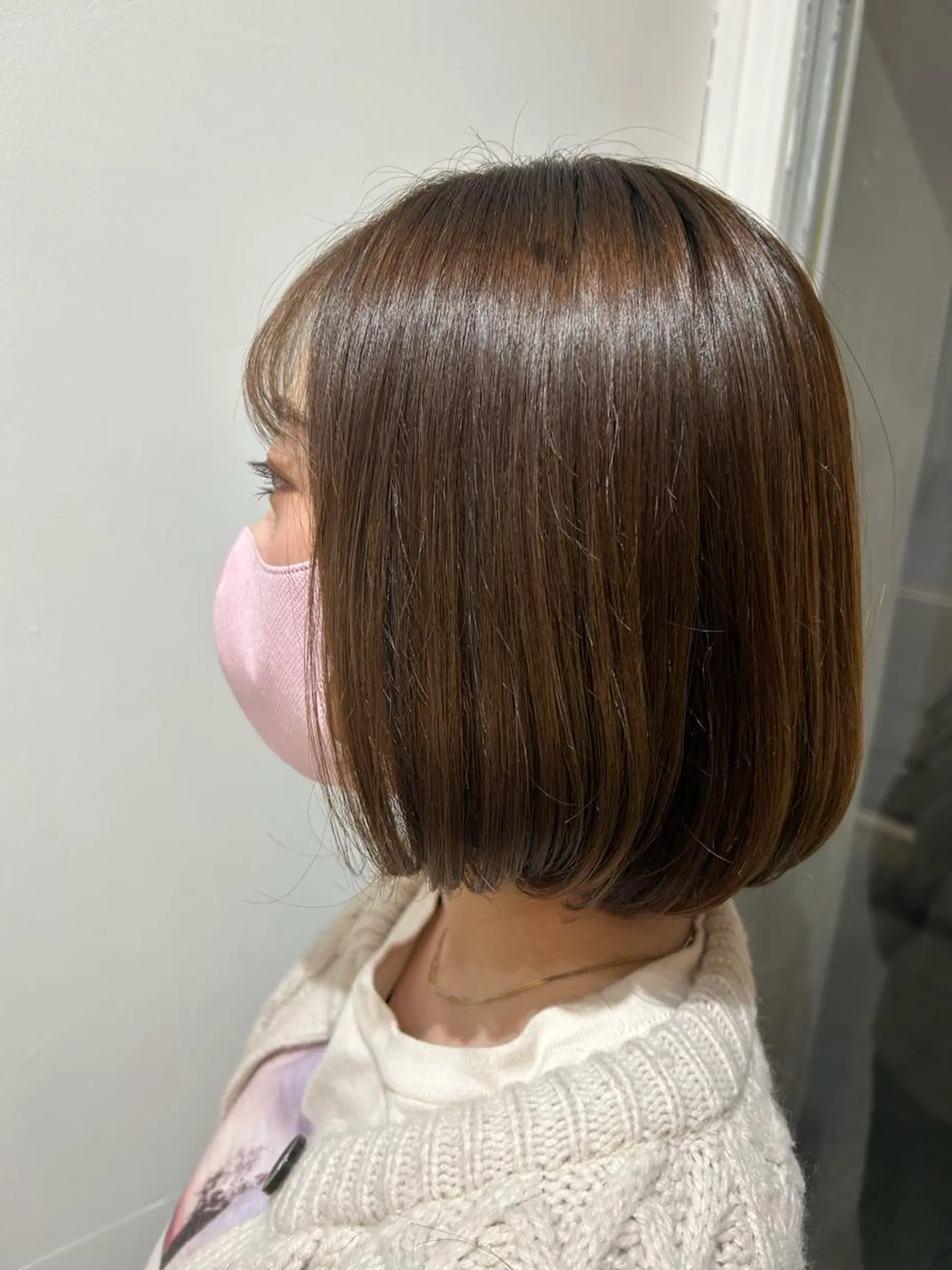 ミディアム kanon♡ 暖色カラー‎🤍のヘアスタイル