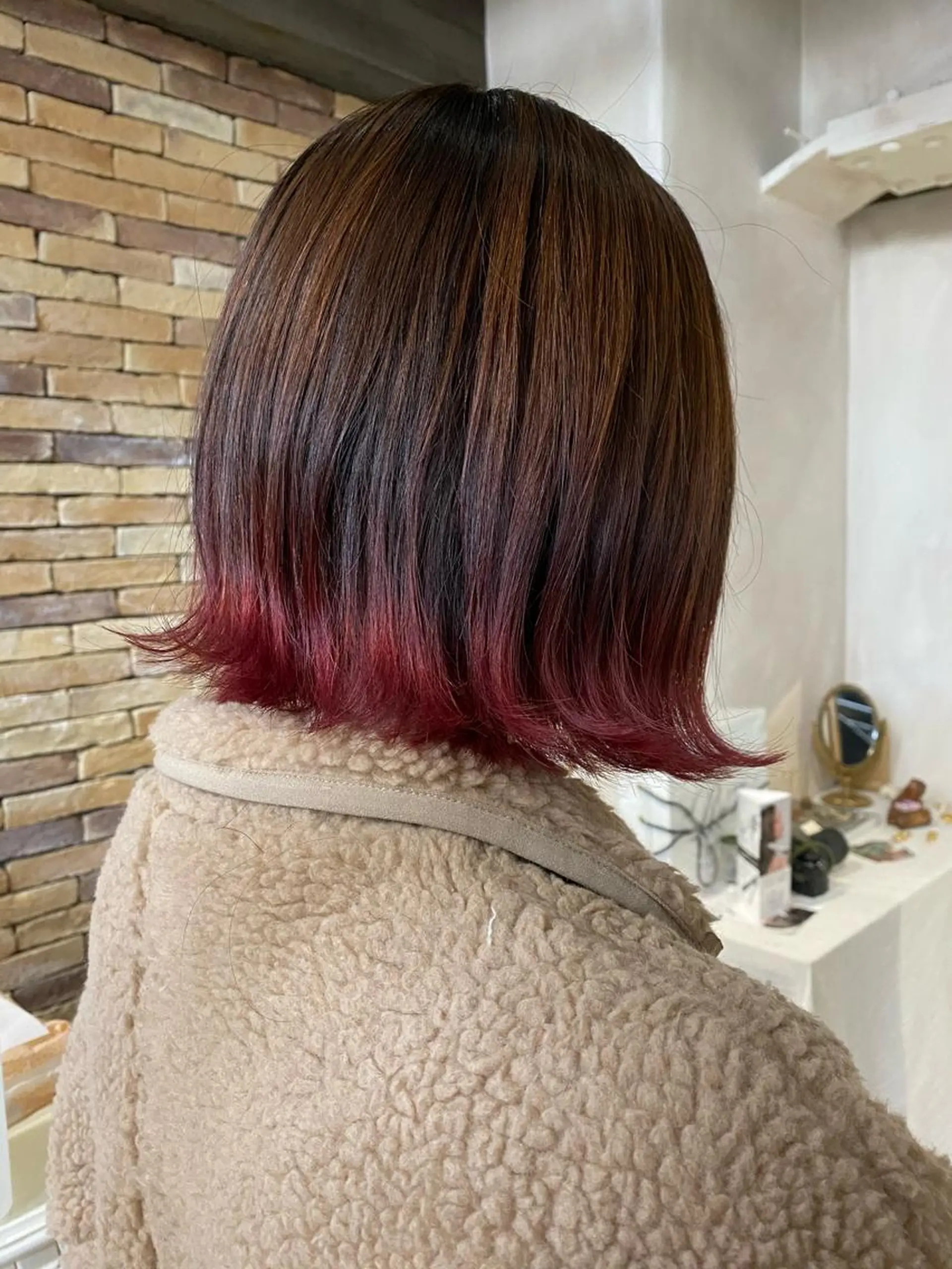ミディアム カラー グラデーションカラー ヘアカラー ALLY（アリー）所属・ミニモお気に入り数 No.1宍戸雄弥のヘアスタイル