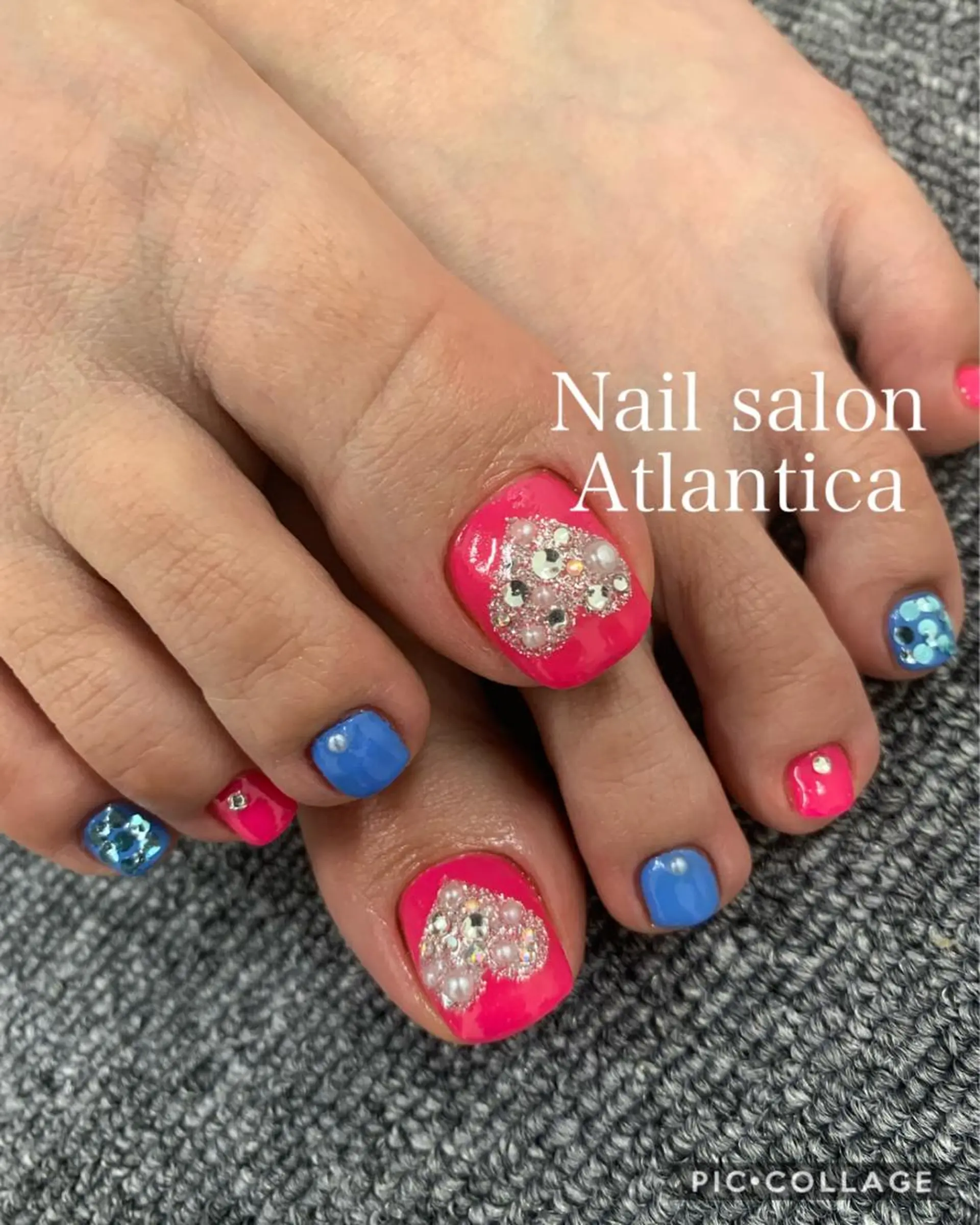 ネイル フットネイル Nail salon Atlantica所属・Nail salon ✩ ｱﾄﾗﾝﾃｨｶのネイルデザイン