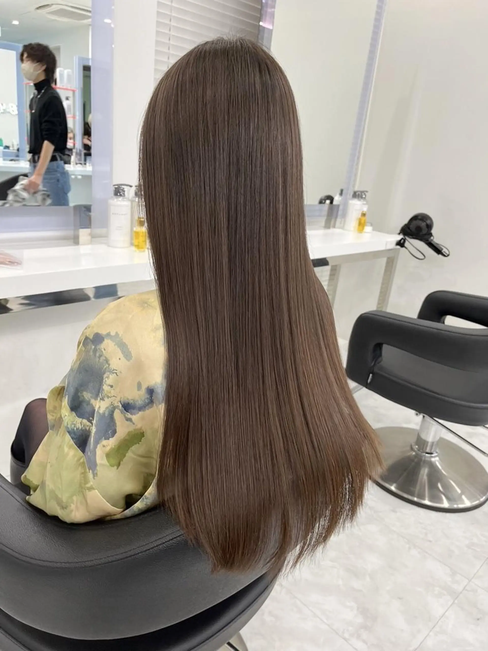 カラー カット 縮毛矯正 透明感/暖色カラー 🤎🧡のんのヘアスタイル